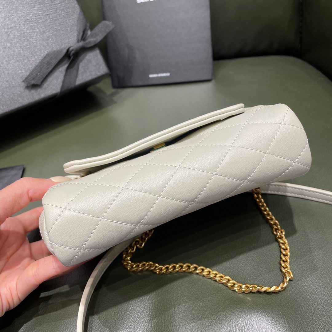 SAINT LAURENT 【𝐌𝐢𝐧𝐢 𝐍𝐨𝐥𝐢𝐭𝐚】672738 original leather.JD
