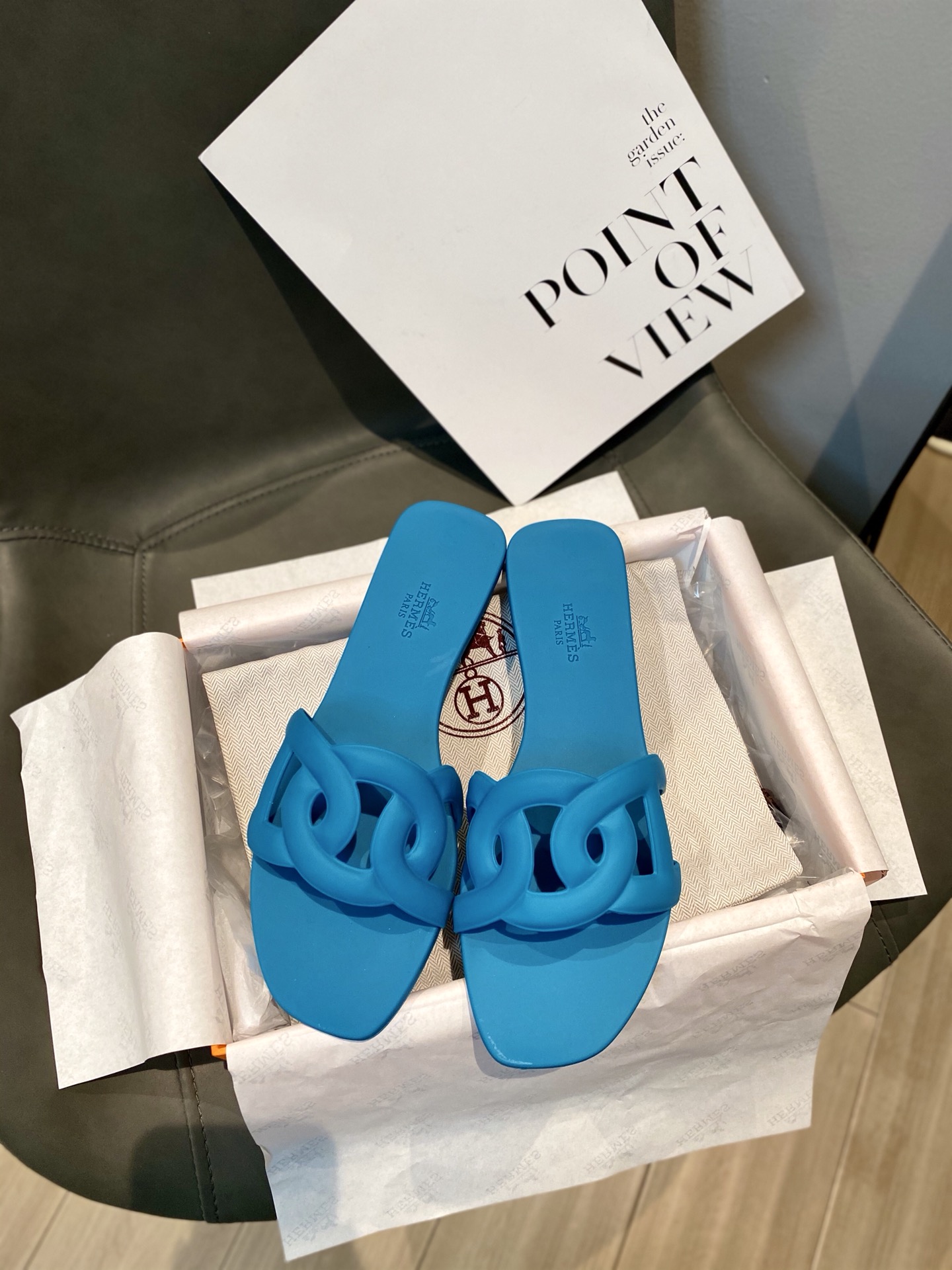 Hermes Pig Nose Classic Slippers