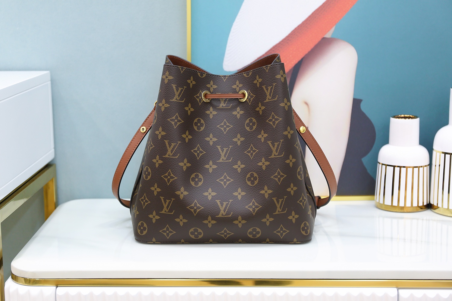 Louis Vuitton 𝙉𝙀𝙊𝙉𝙊🇫🇷French original material M44887
