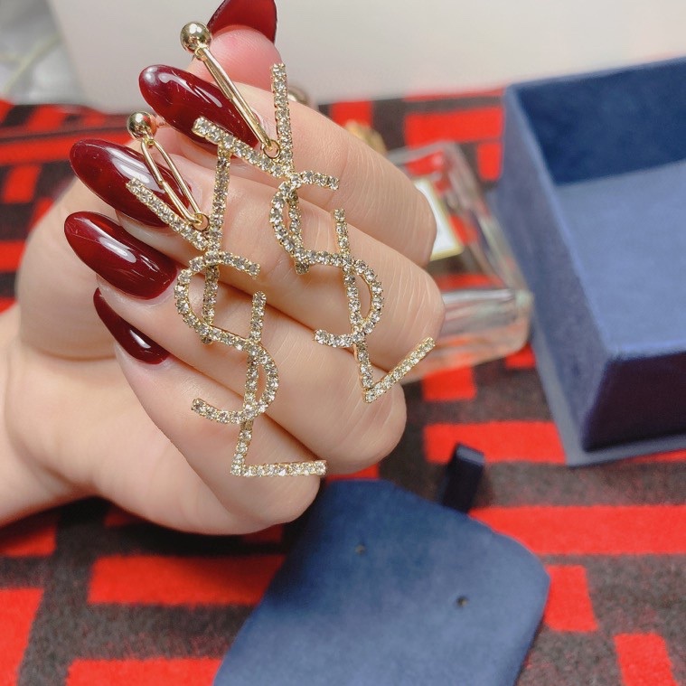 Saint Laurent YSL earrings studs