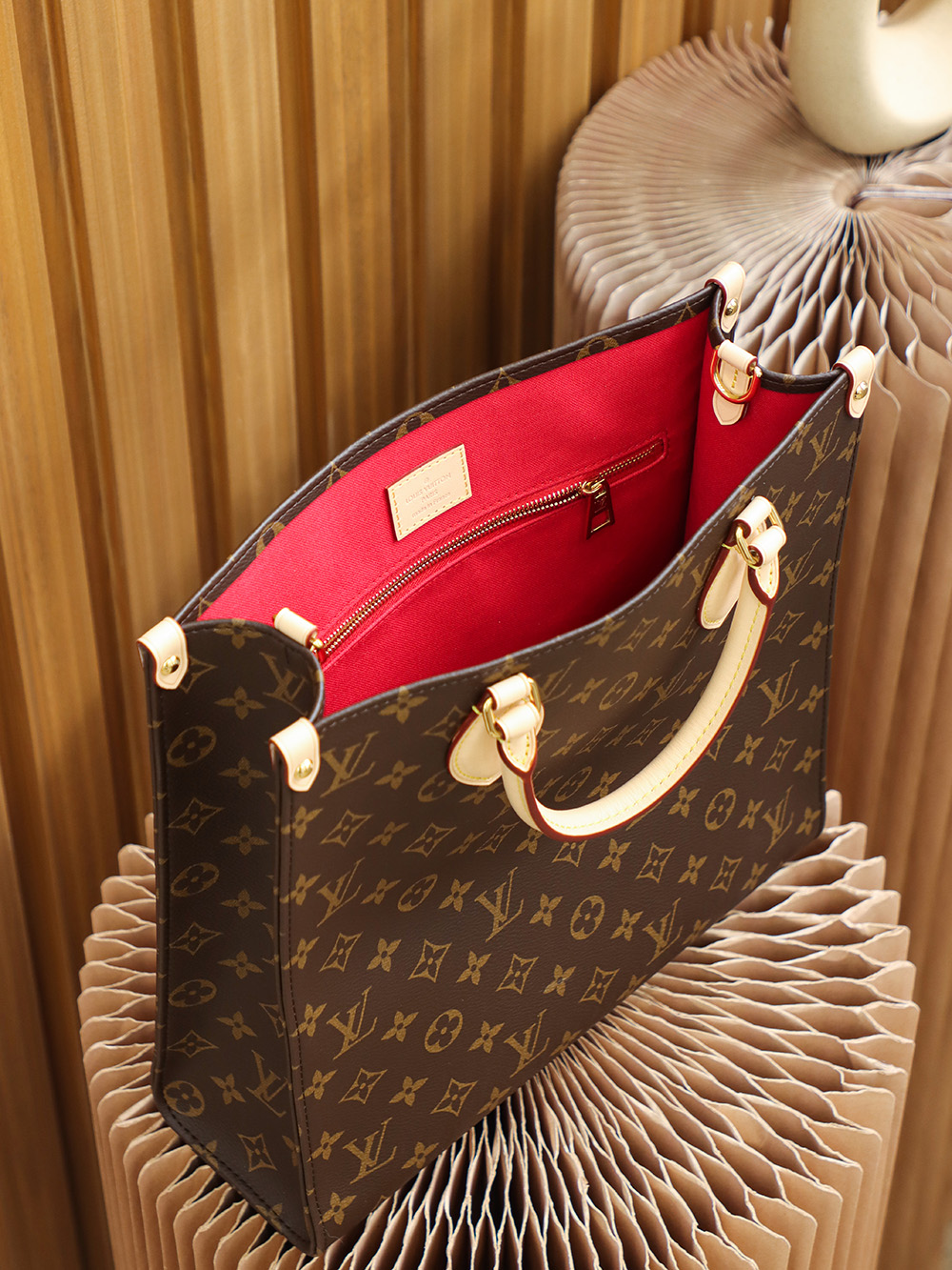 Louis Vuitton 𝐒𝐀𝐂 𝐏𝐋𝐀𝐓 𝐁𝐁 sheet music bag M45848 French original leather 🇫🇷 pure steel hardware