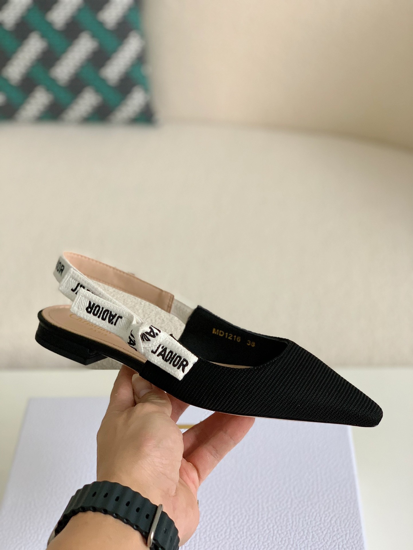 Dior J'Adior ballet flats