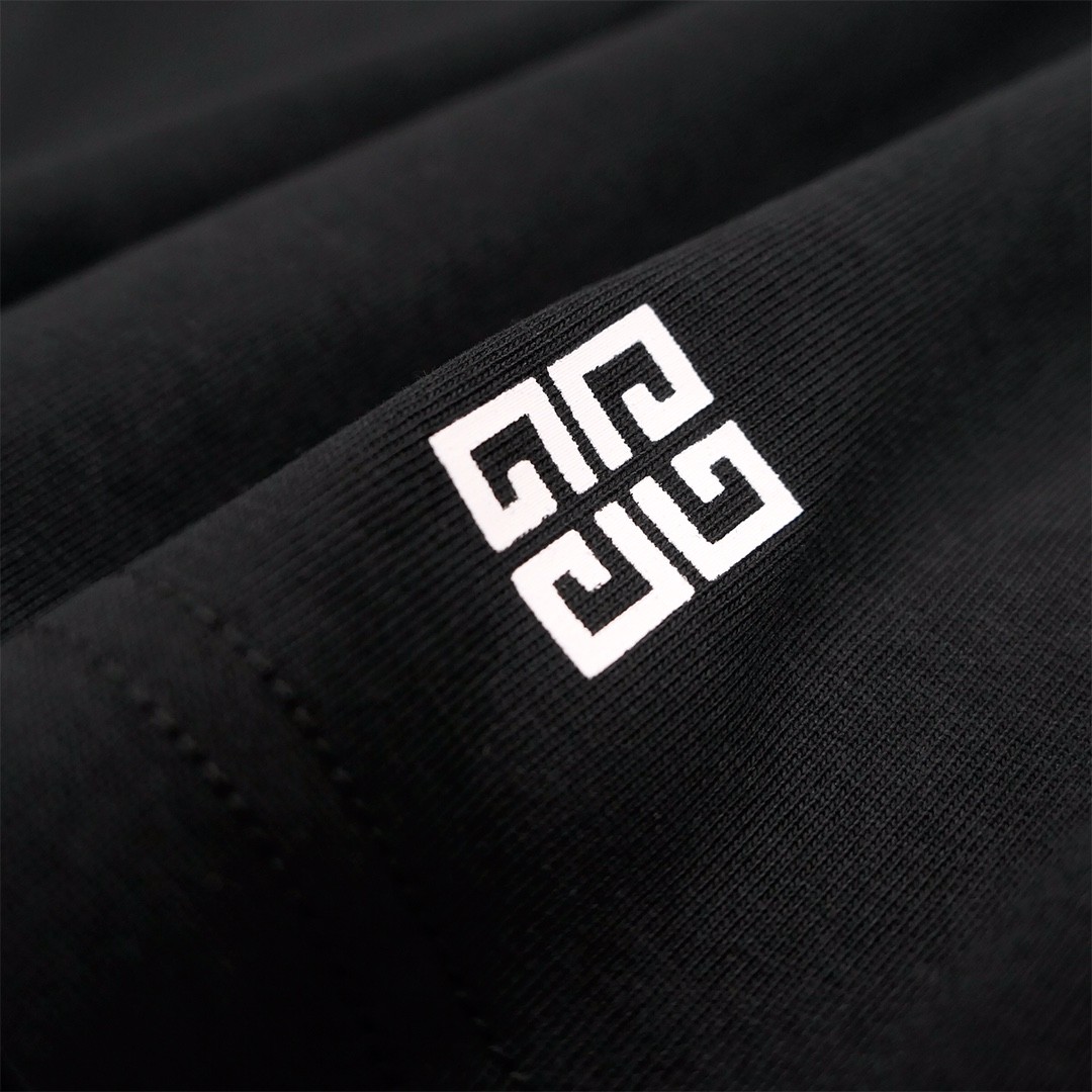 Givenchy 2024ss new summer feather print t-shirt