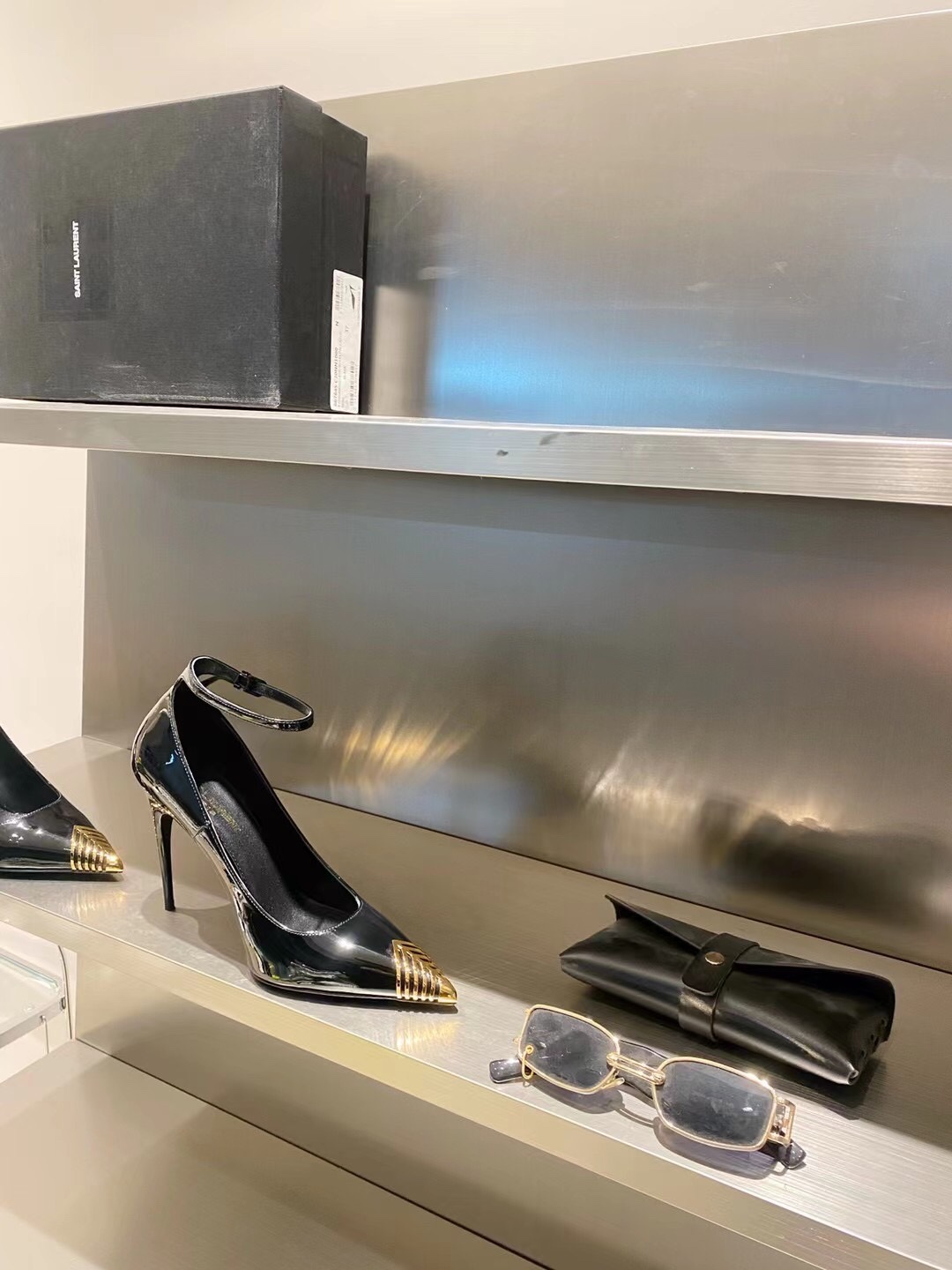 𝙎𝙖𝙞𝙣𝙩 𝙇𝙖𝙪𝙧𝙚𝙣𝙩 | 𝟐𝟎𝟐𝟐/𝐒𝐒 𝐧𝐞𝐰 YSL｜The newest model of high heels, the work of the gods, heel height 9.5cm