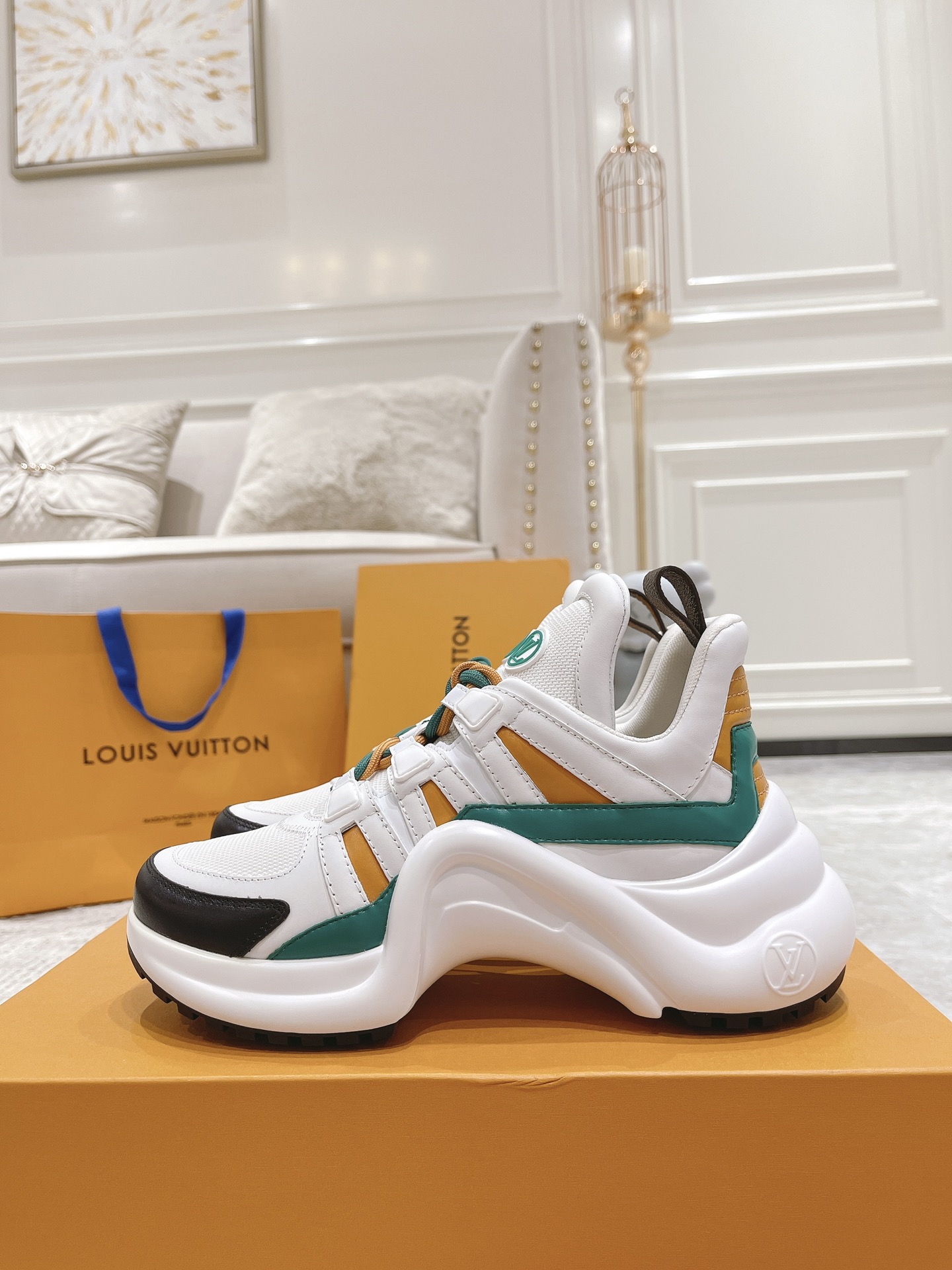 Louis Vuitton Archlight Donkey Brand Louis Vuitton Casual Sports Dad Shoes