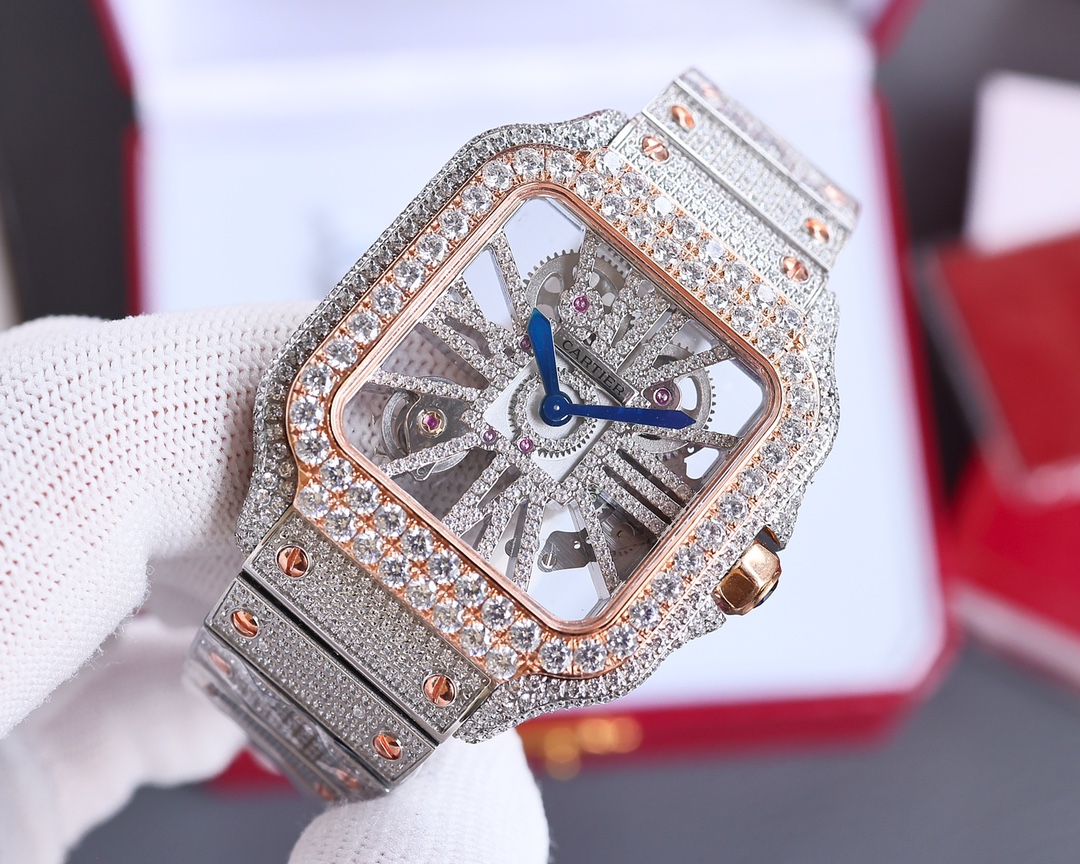 Cartier Santos Skeleton Collection