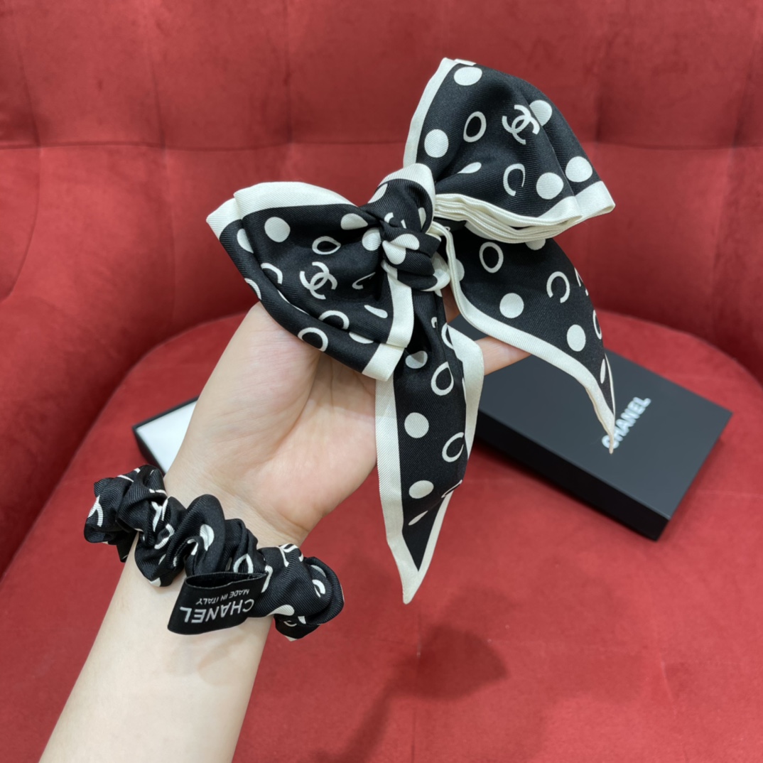 𝐂𝐡𝐚𝐧𝐞𝐥 Super multi-purpose, headbands, scarves, decorations are invincible 14 momme silk