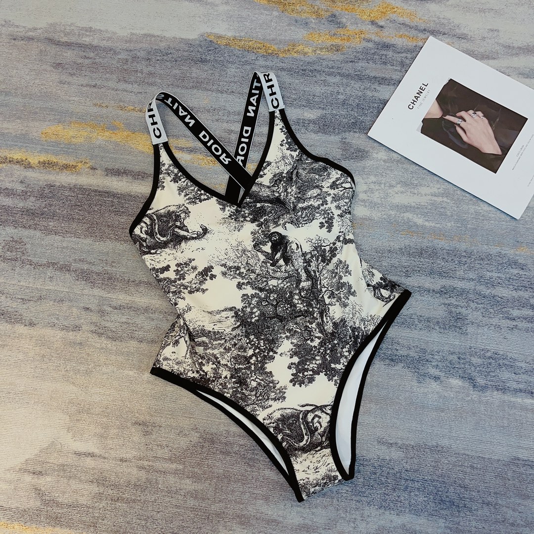 Dior one piece swimsuit