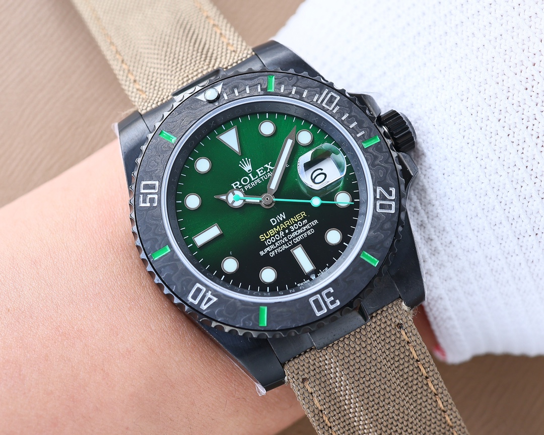 Rolex DIW Submariner PARAKEET new custom SUB water ghost