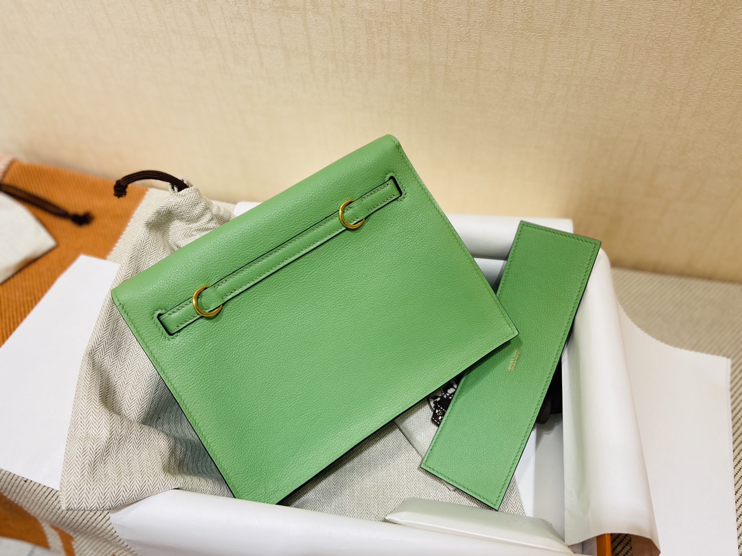 Kelly danse gold buckle evercolor 3i avocado  green