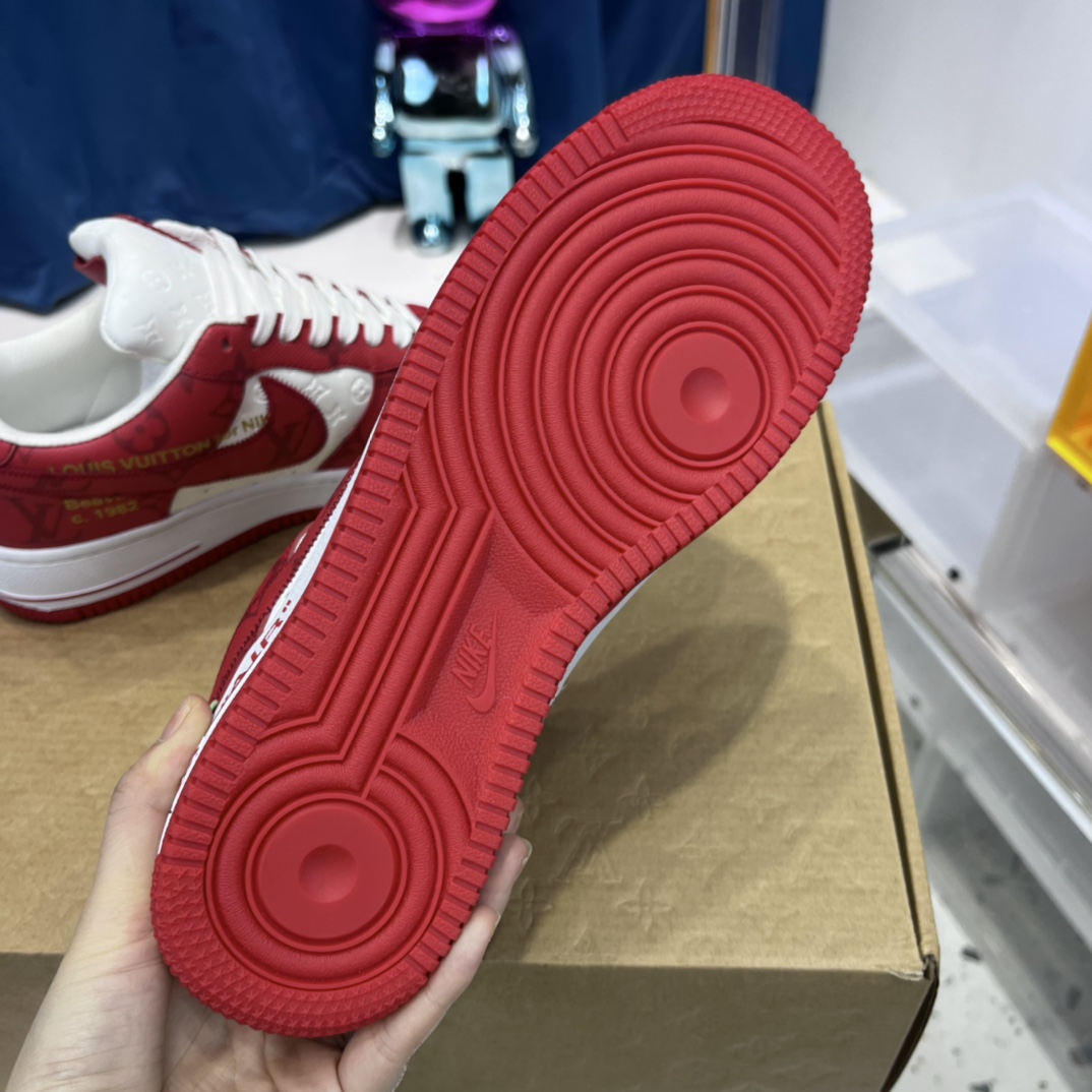 Louis Vuitton x NIKE Air force1 22ss Heavy Joint