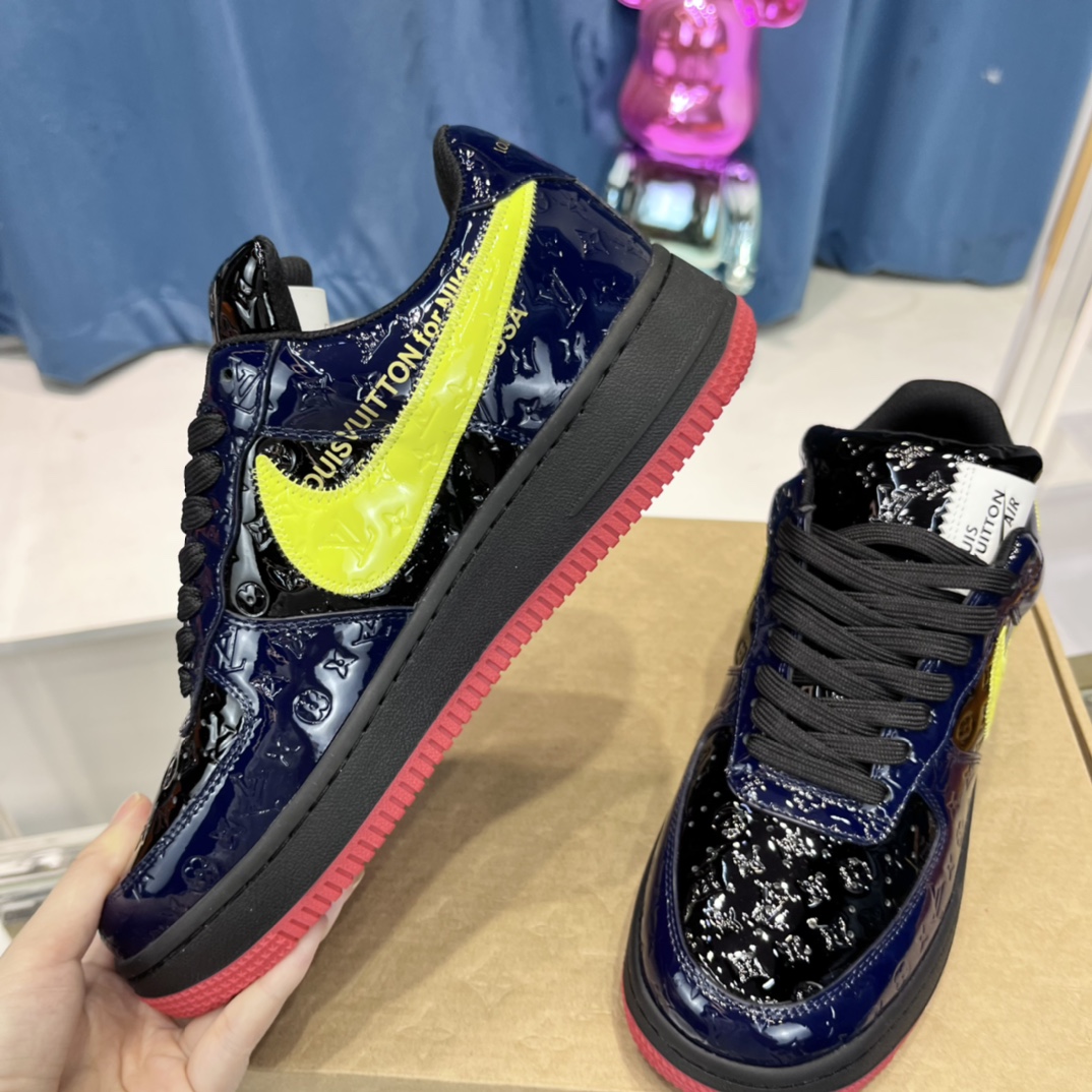 Louis Vuitton x NIKE Air force1 22ss Heavy Joint