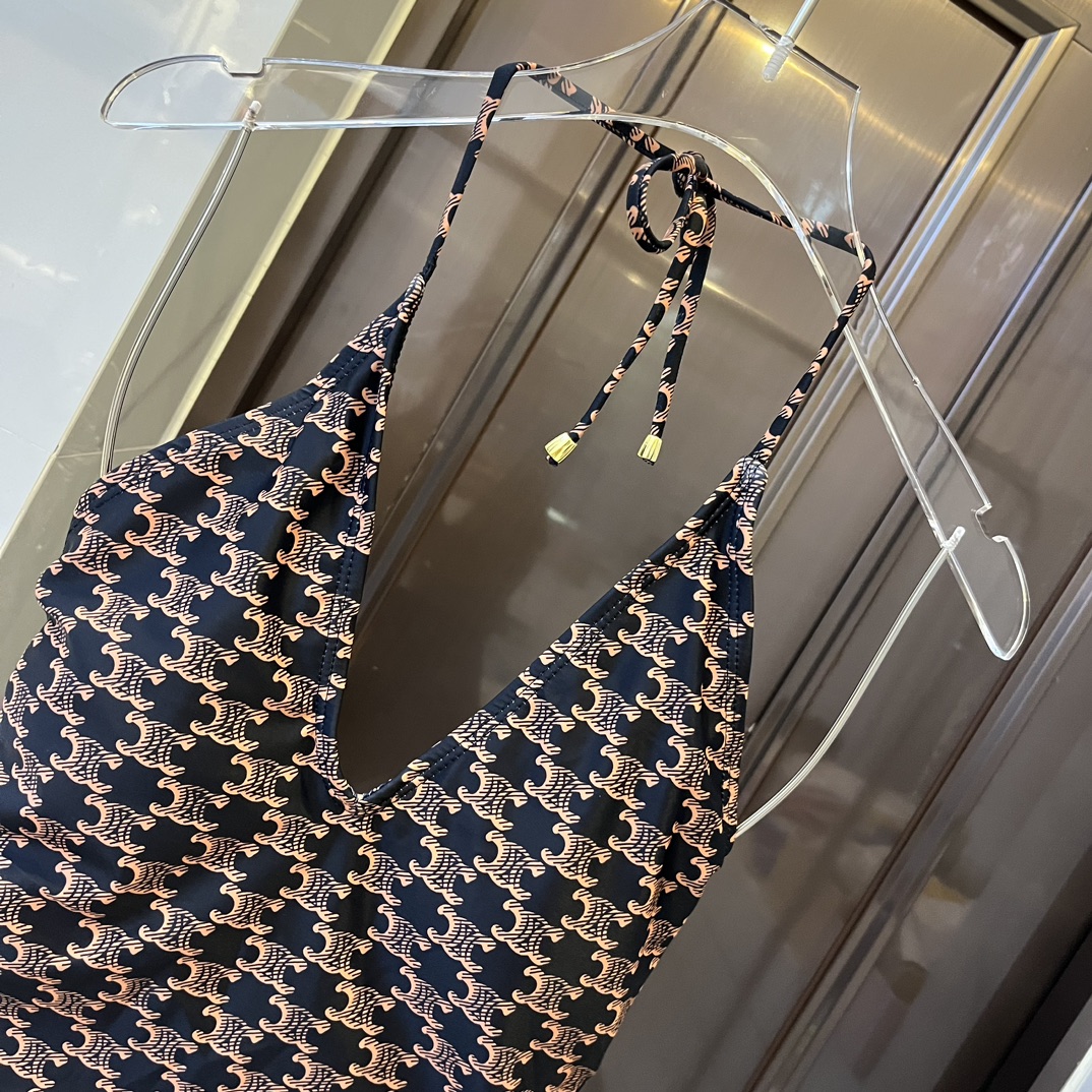 Celine New One Piece Swimsuit Bikini