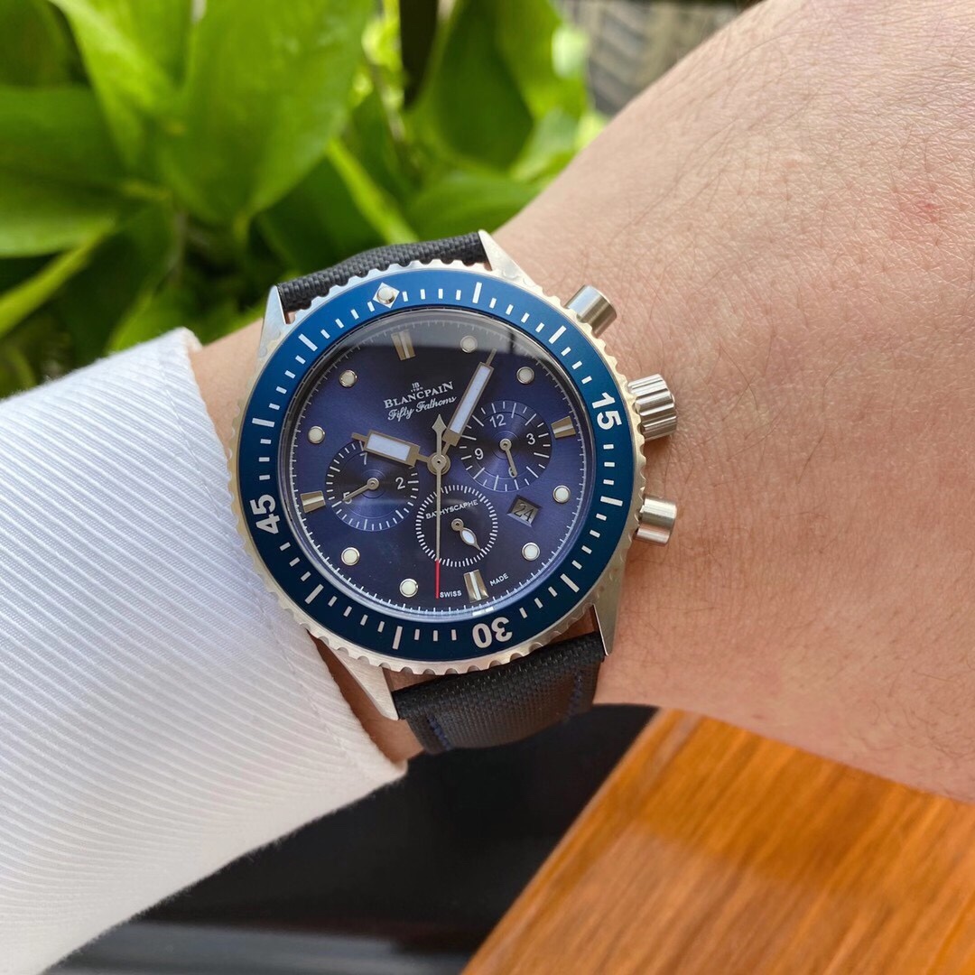 Blancpain Fifty Fathoms multifunctional six-hand watch with imported 1654 movement