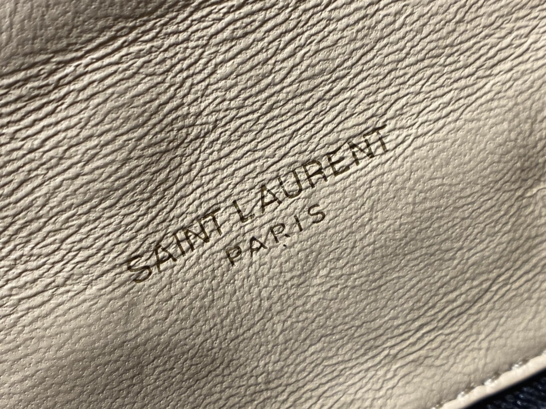 SAINT LAURENT #𝙇𝙤𝙪𝙇𝙤𝙪 𝙥𝙪𝙛𝙛𝙚𝙧LOULOU PUFFER Mini Quilted Lambskin Bag #620333Original Leather