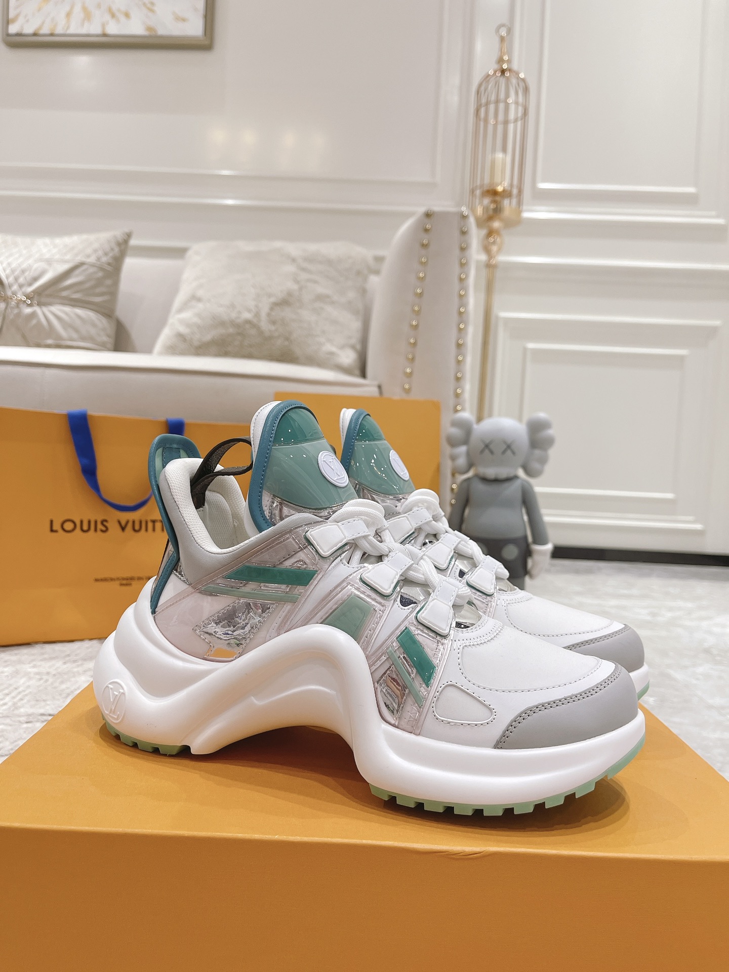 Louis Vuitton Archlight Donkey Brand Louis Vuitton Casual Sports Dad Shoes