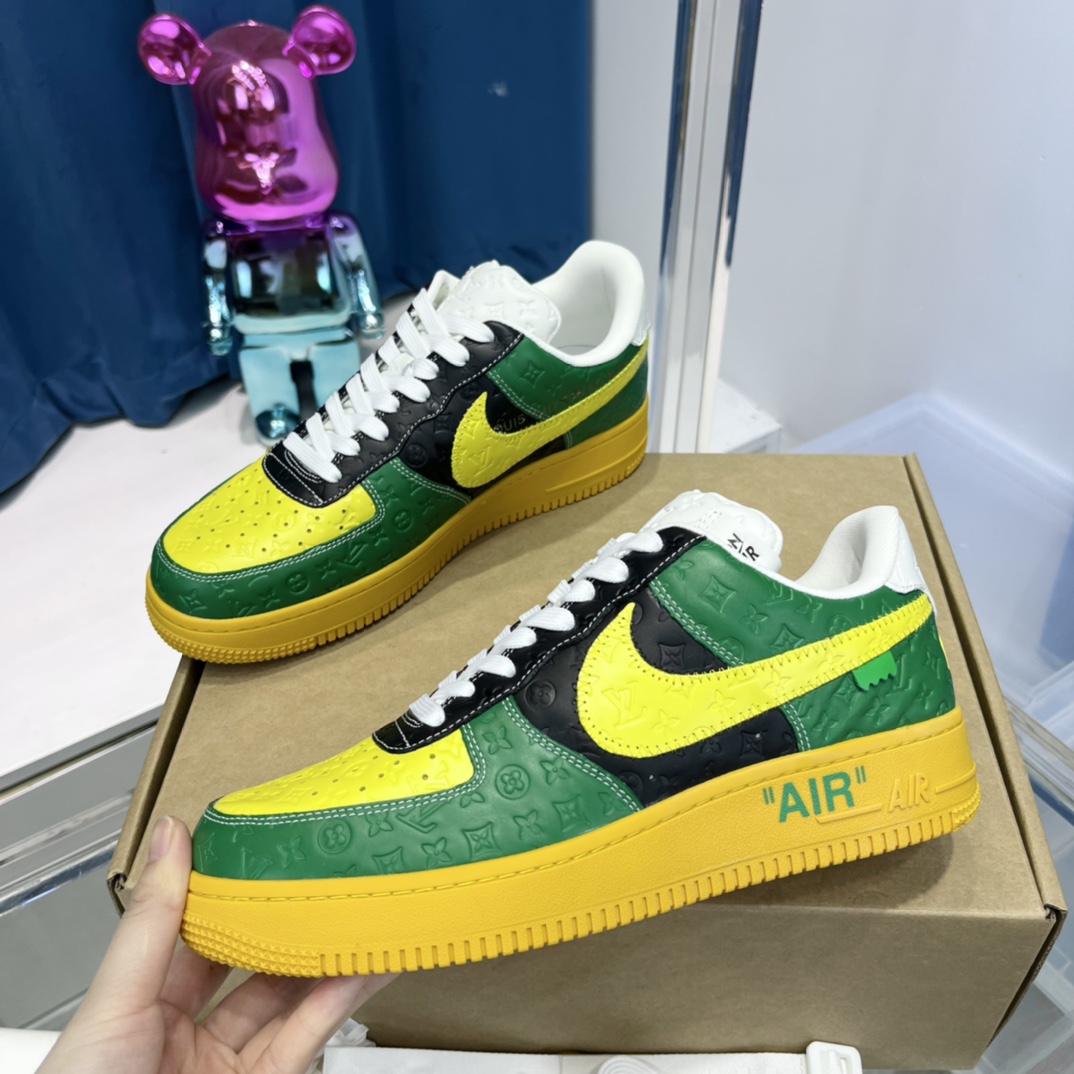 Louis Vuitton x NIKE Air force1 22ss Heavy Joint
