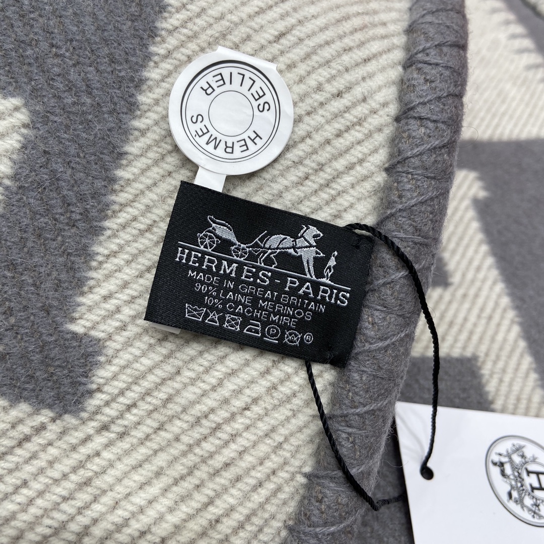 𝐇𝐞𝐫𝐦𝐞𝐬 • 𝟐𝟑𝐍𝐞𝐰【Gray】(%90 Merino Wool+10% Cashmere)