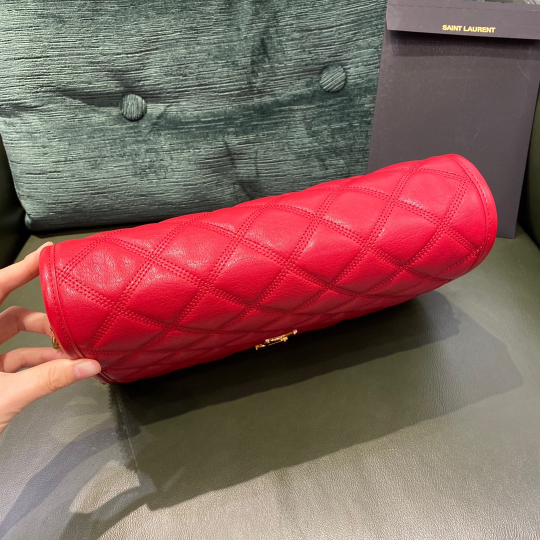 SAINT LAURENT 𝘽𝙀𝘾𝙆𝙔 𝟮𝟳𝙘𝙢 #579607 original leather.JD