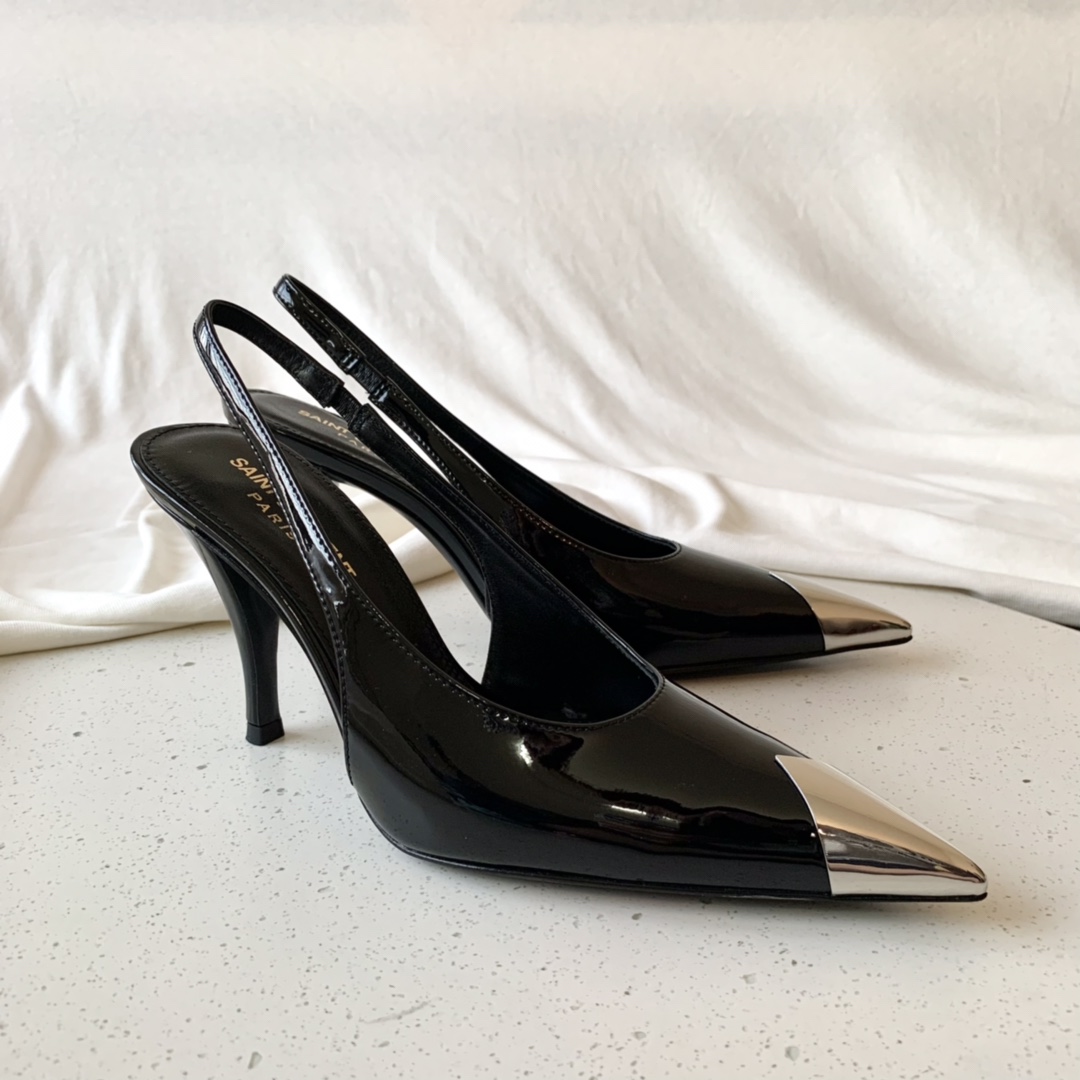 𝙎𝙖𝙞𝙣𝙩 𝙇𝙖𝙪𝙧𝙚𝙣𝙩 | 𝟐𝟎𝟐𝟏/𝐒𝐒 𝐧𝐞𝐰 YSL｜Saint Laurent 2022 early spring hot YSL absolute absolute sub metal chain high heels