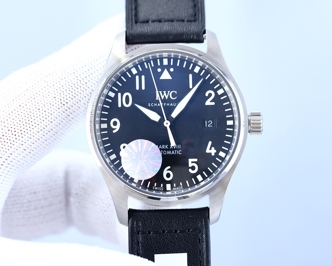 IWC- Vanguard Pilot's Watch Mark 18 - IW327006 with Japanese Mayuta 9015 movement