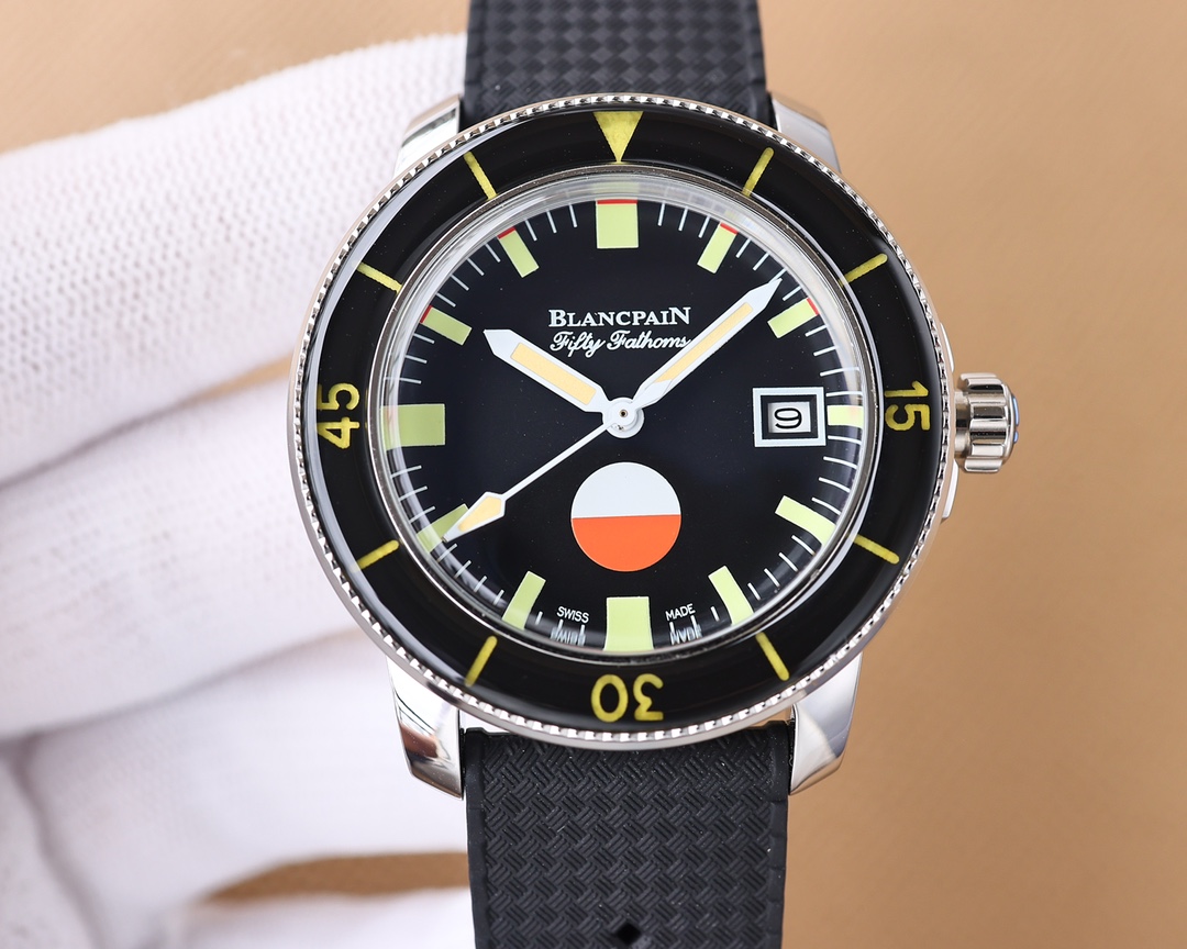 Blancpain Fifty Fathoms [Barracuda] with Calibre 9015 to Cal-1151 Accurate timekeeping