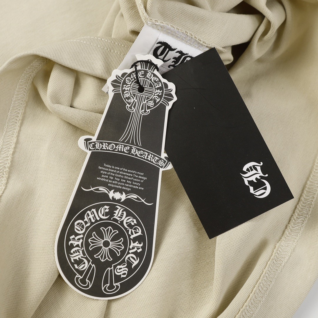 Chrome Hearts Heavy-duty foam horseshoe print t-shirt