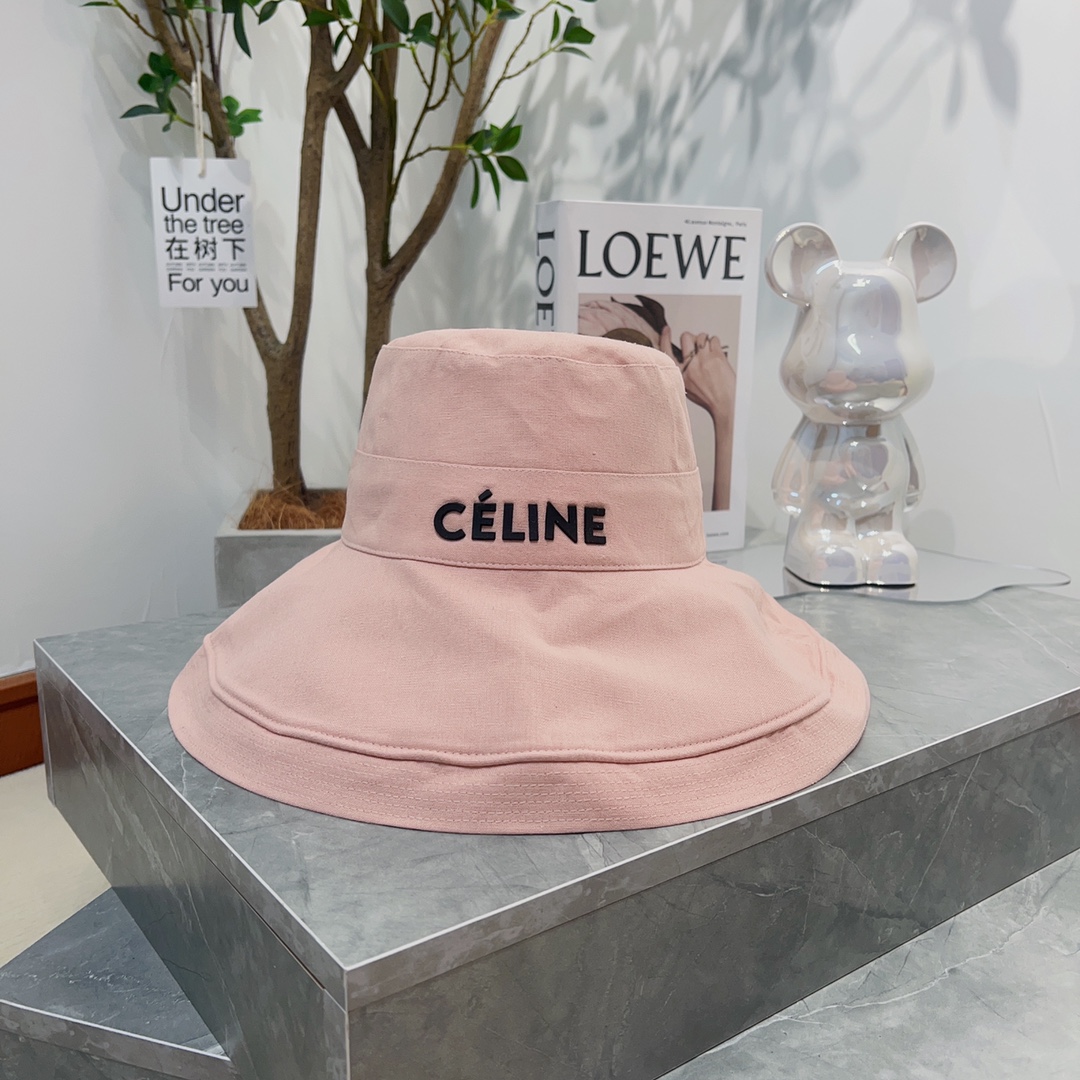 Celine-simple fisherman hat Classic customized special, fresh