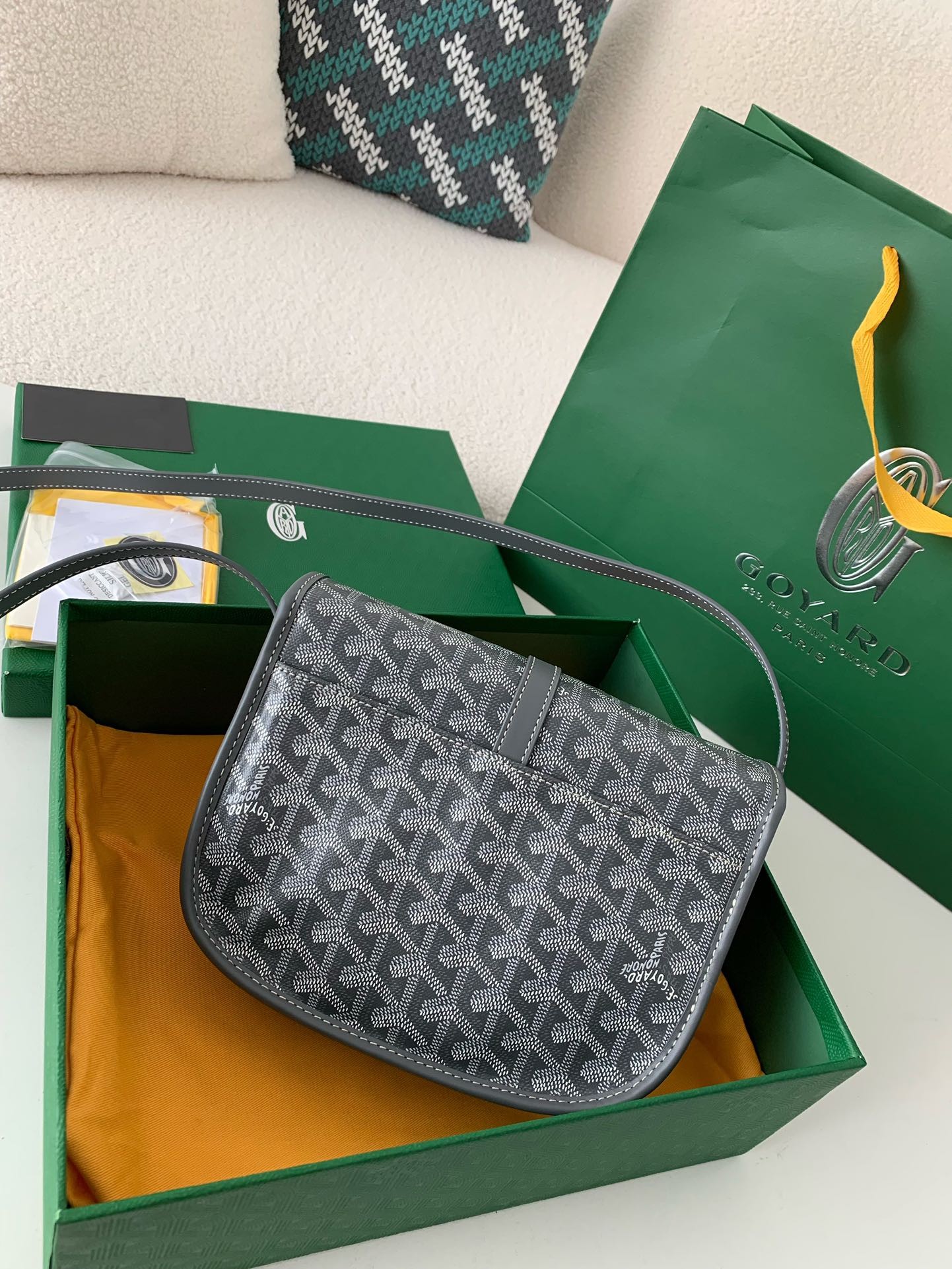 Goyard Belvédère bag Top Quality Size:21.5*16*6cm