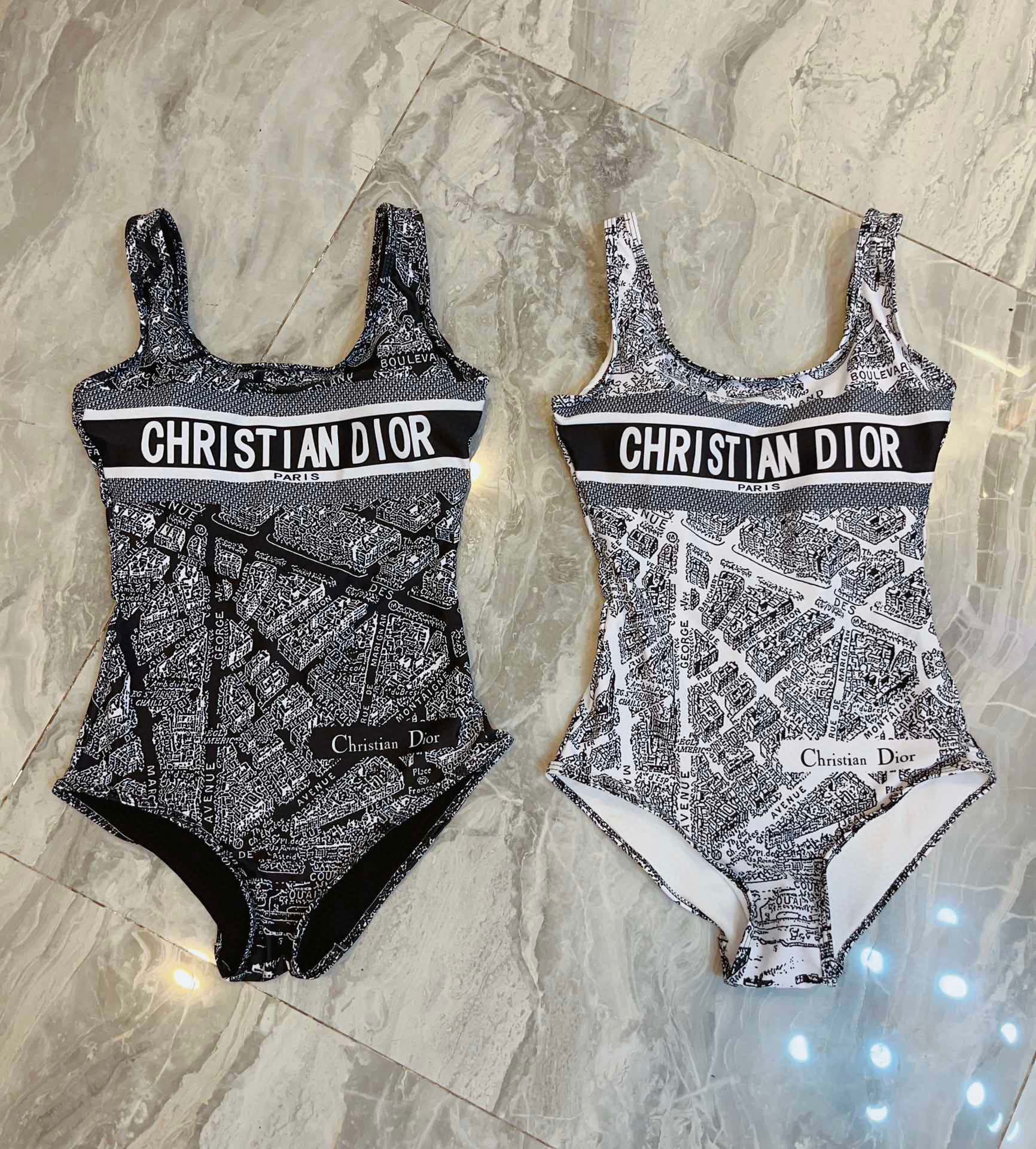 Dior new one-piece swimming costume