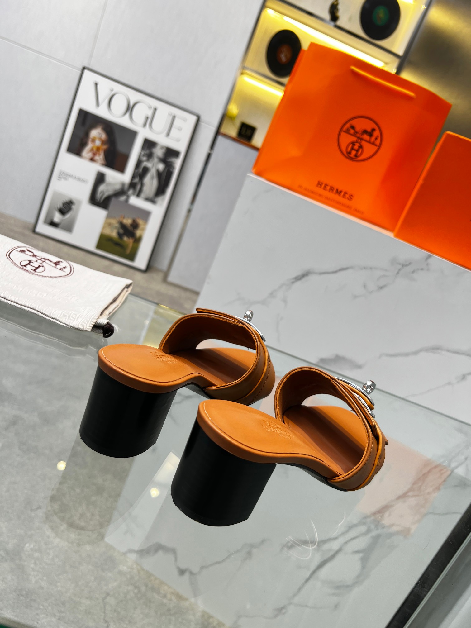 Hermes early spring new sandals