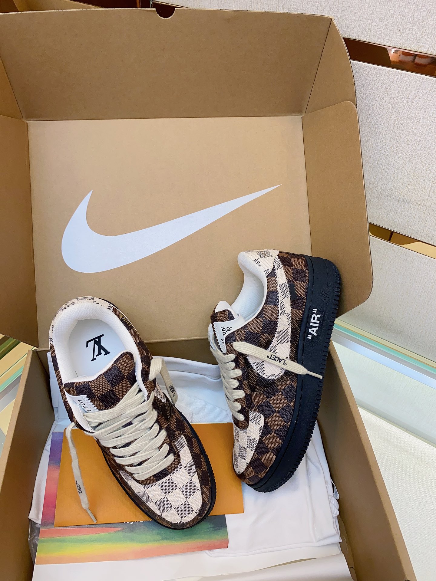 Louis Vuitton Nike joint 🆕Men's Abbesses sneakers