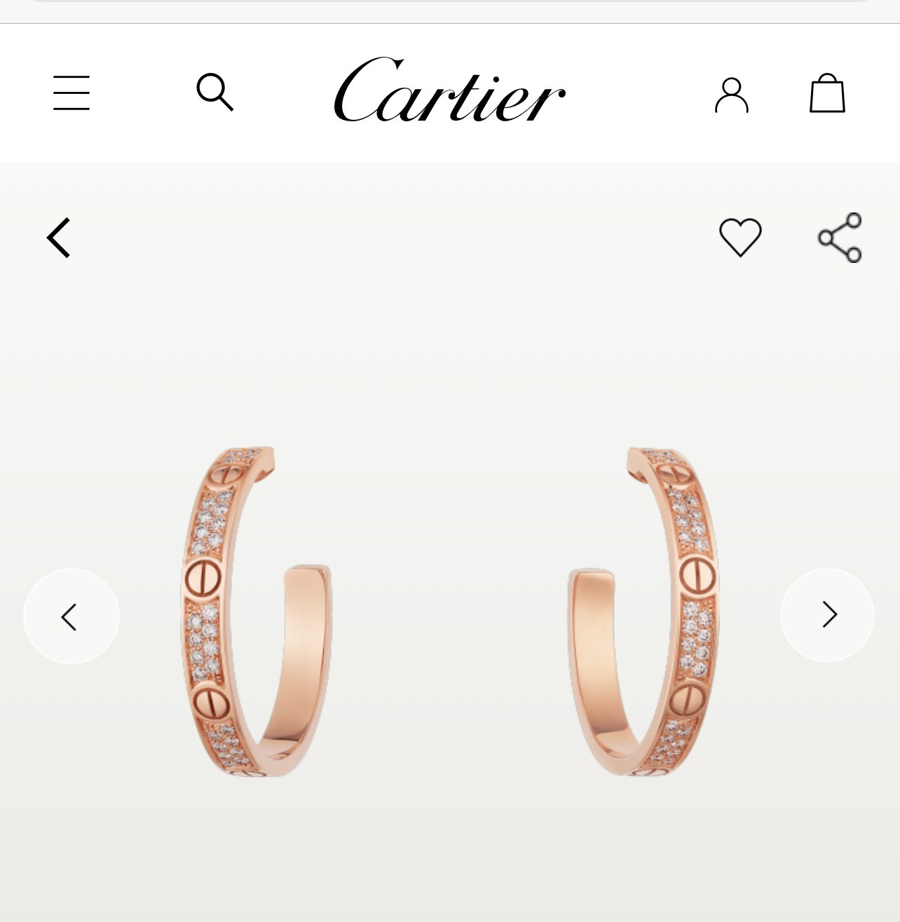 Cartier earrings