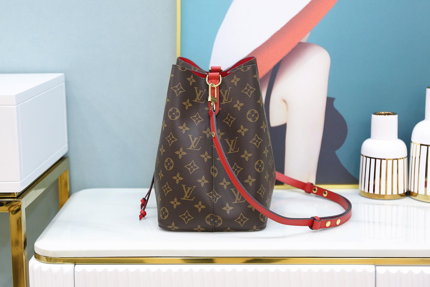 Louis Vuitton 𝙉𝙀𝙊𝙉𝙊🇫🇷French original material M44021