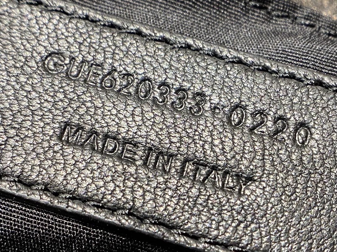 SAINT LAURENT #𝙇𝙤𝙪𝙇𝙤𝙪 𝙥𝙪𝙛𝙛𝙚𝙧LOULOU PUFFER Mini Quilted Lambskin Bag #620333Original Leather