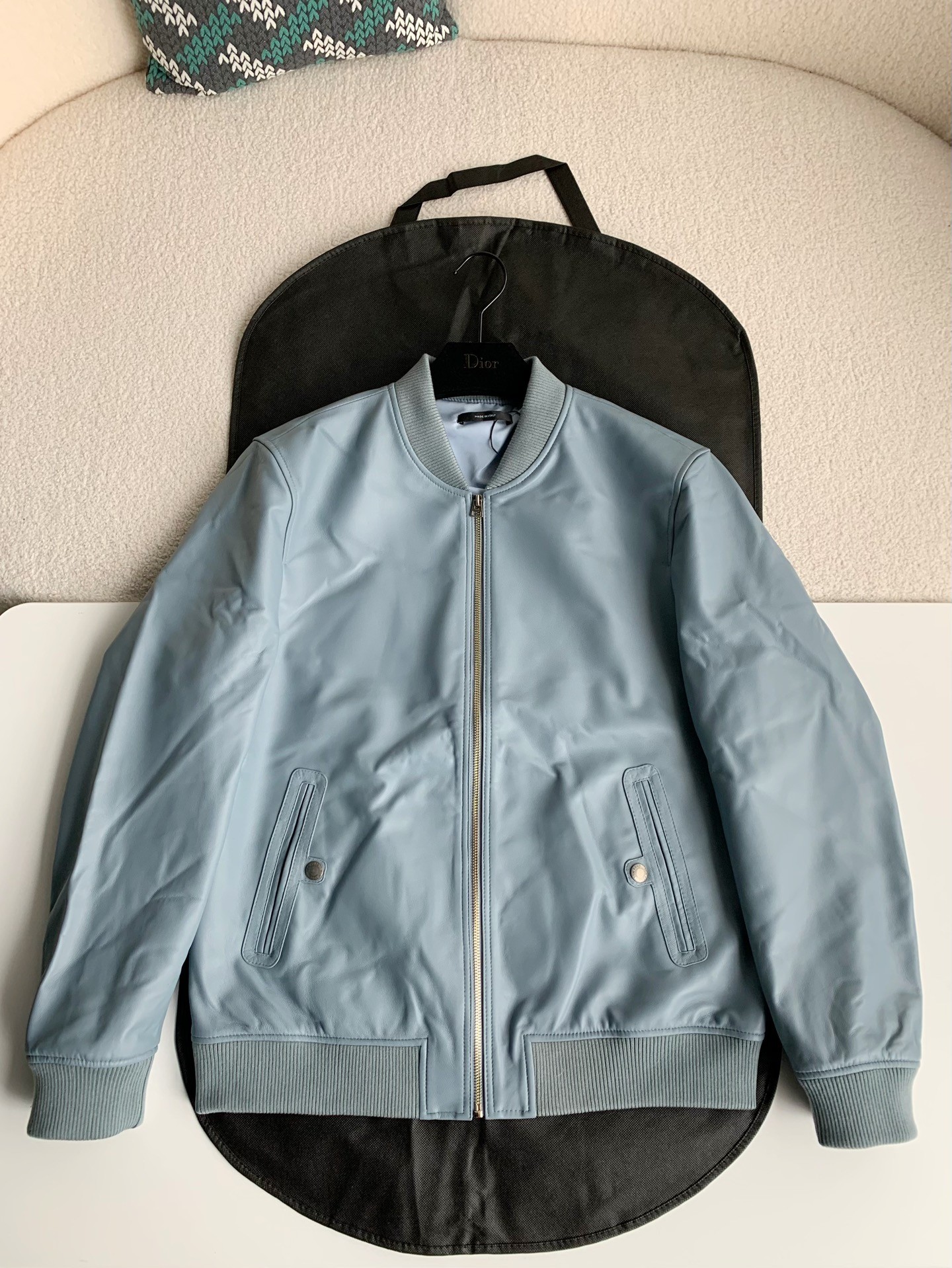 Tom Ford Sheepskin baseball jacket