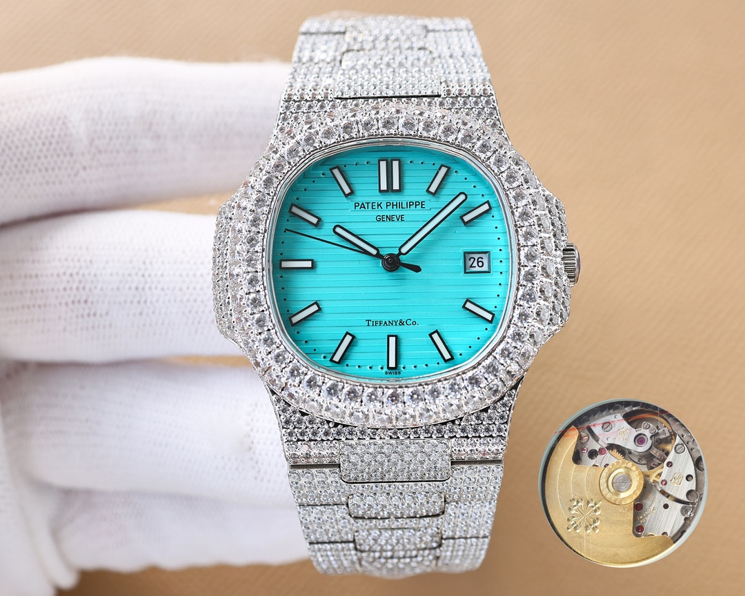 Patek Philippe Platinum Nautilus Watches