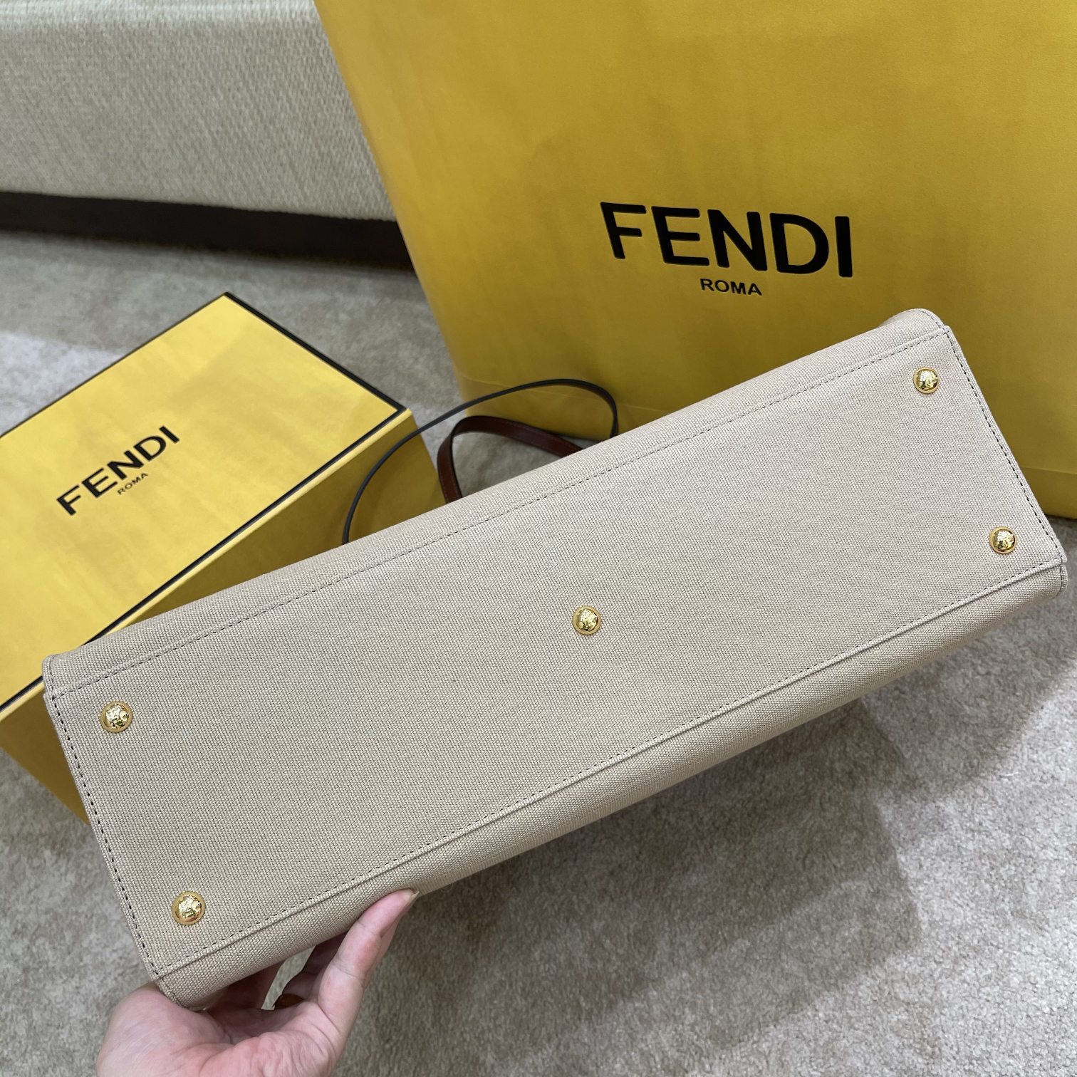 FENDI latest Peekaboo X-Tote
