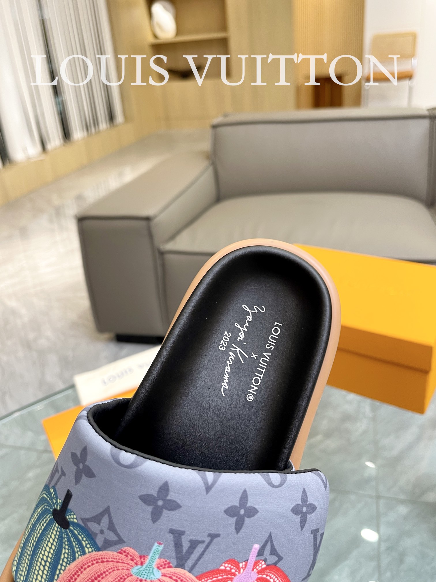 Louis Vuitton 2023 lovers mandarin duck shoes