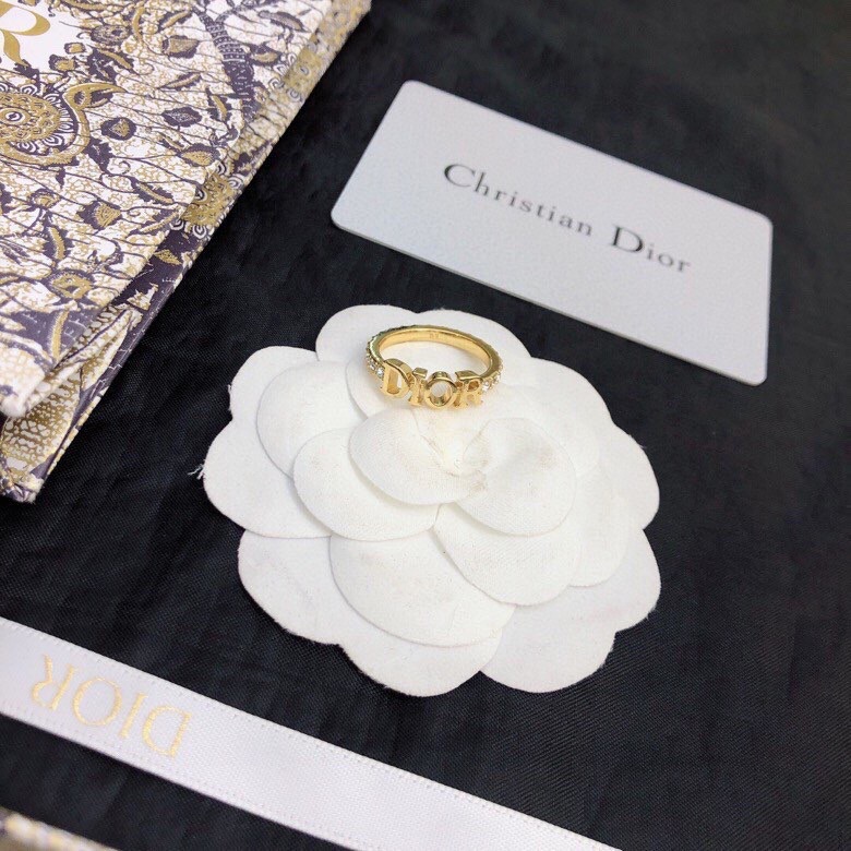 Dior stud earrings