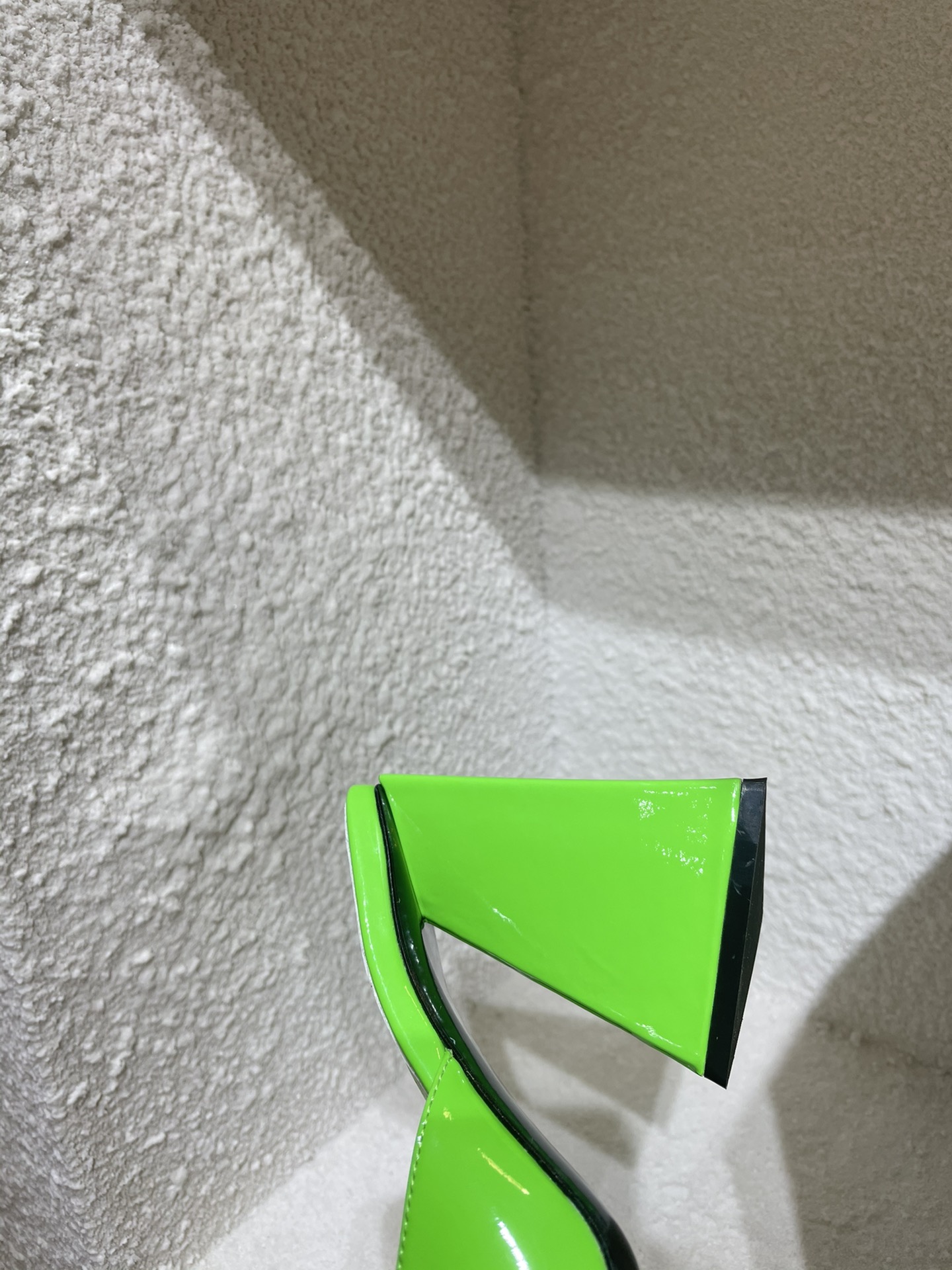 THE ATTICO | 𝟐𝟎𝟐𝟏/𝐒𝐒 𝐧𝐞𝐰 The attico triangle heel sandals lined with sheepskin leather genuine leather outsole