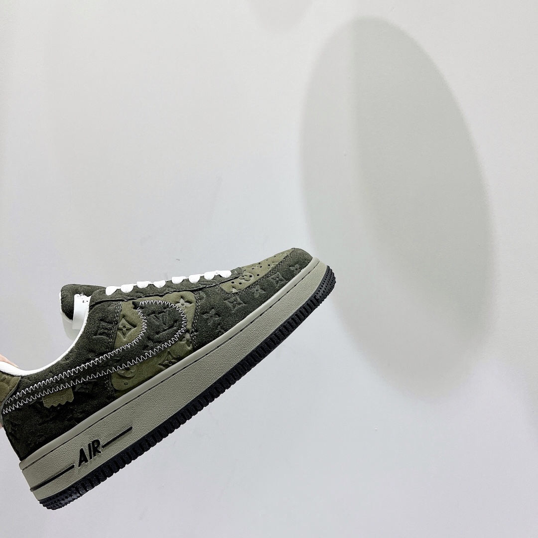 Louis Vuitton x Nike Air Force Air Force One Joint Cooperation Casual Sneakers