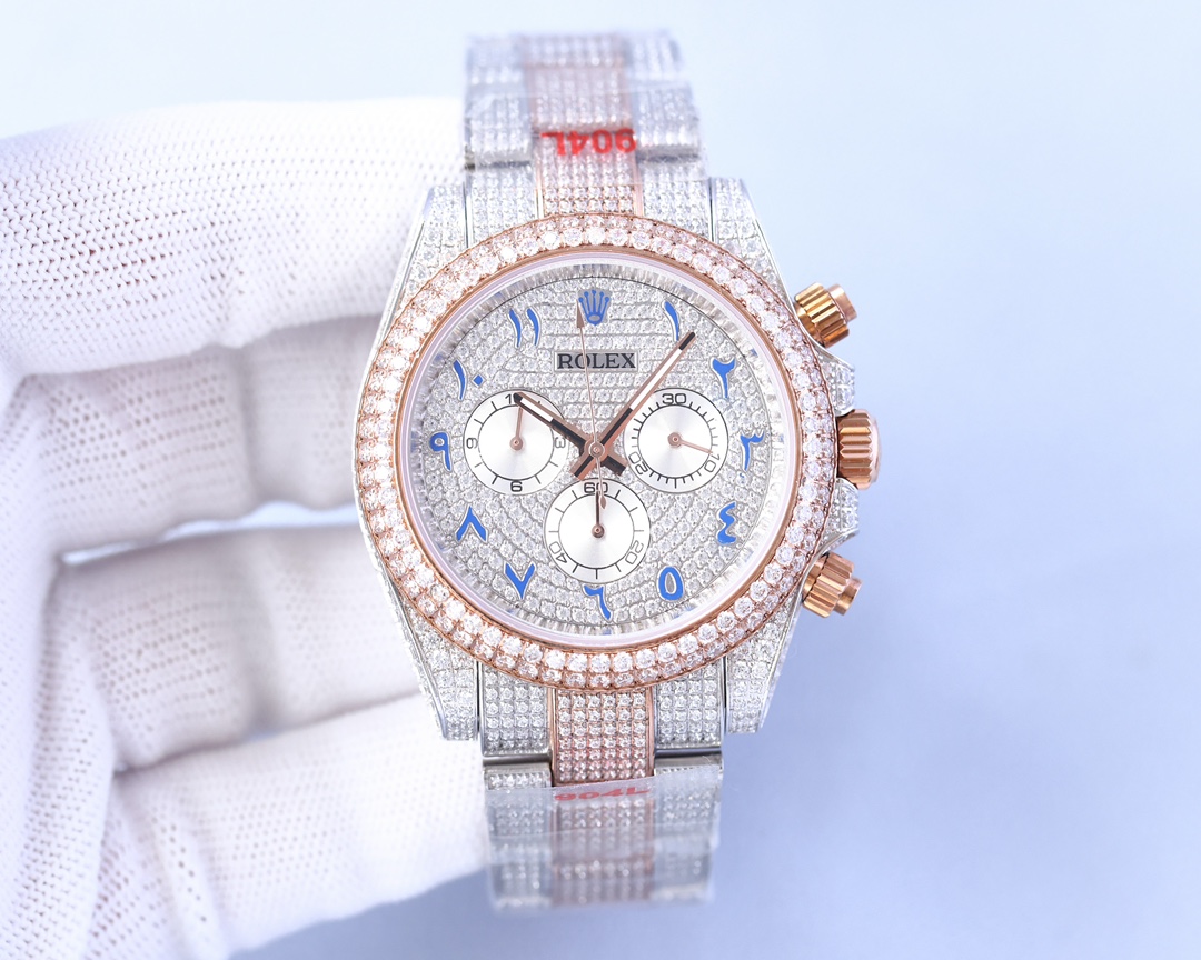 Rolex Cosmic Chronograph Daytona Gypsophila 40 Series