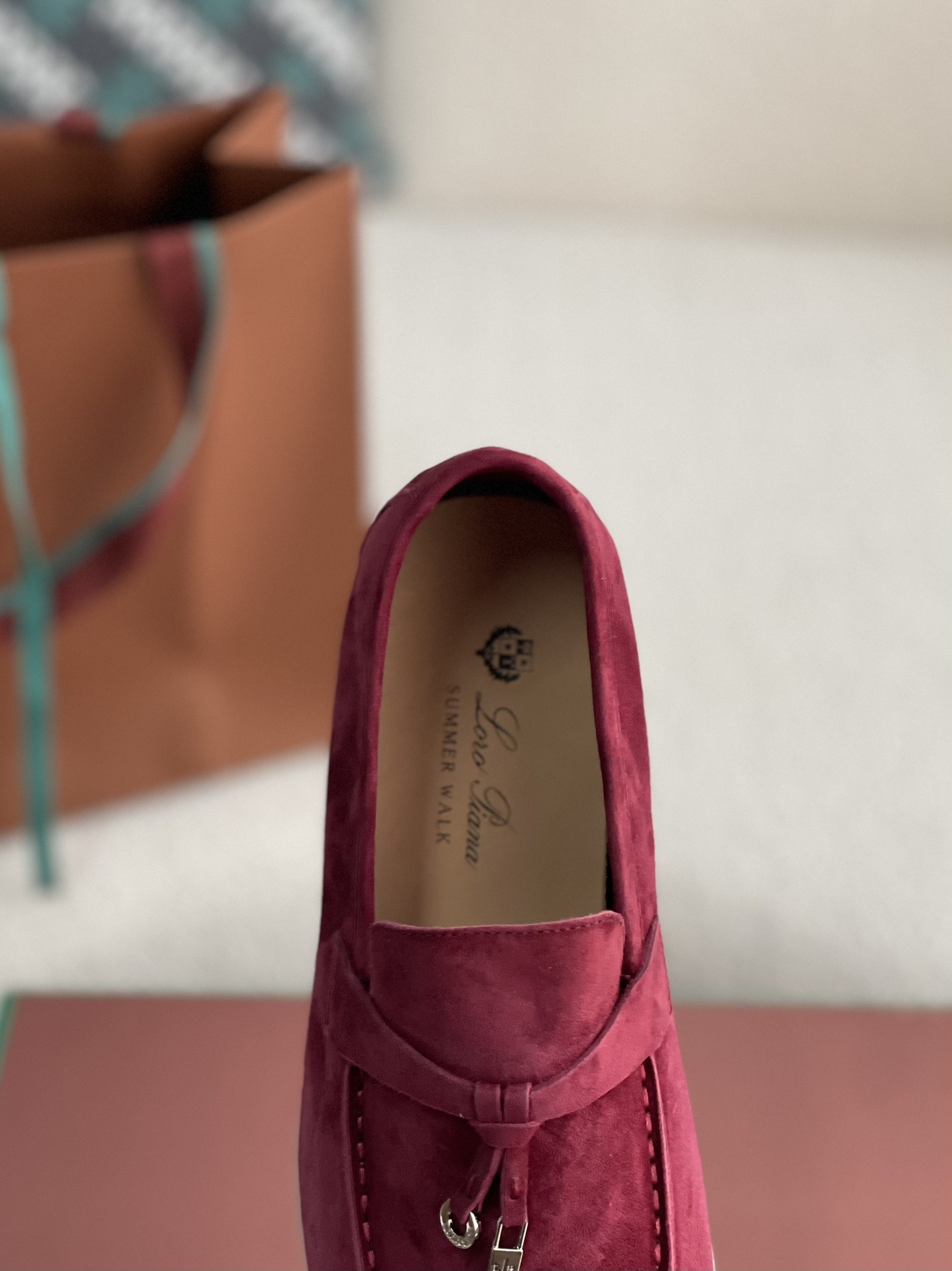 Loro Piana Summer Charms Walk Moccasin Shoes