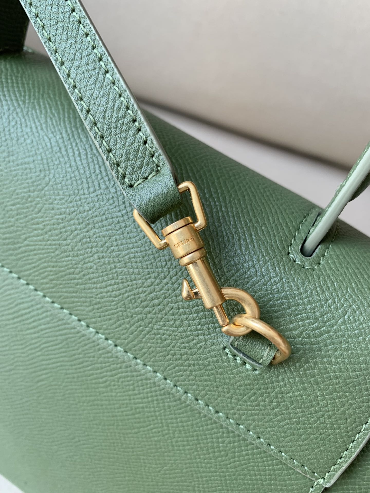 𝐂𝐞𝐥𝐢𝐧𝐞 Belt Bag Catfish Bag Small Grained Calfskin