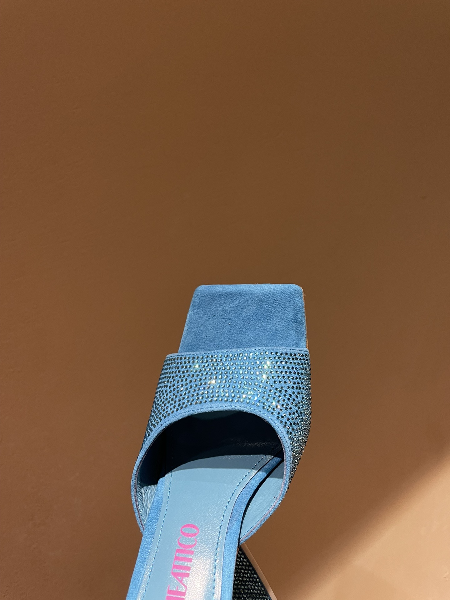 TheAttico | 𝟐𝟎𝟐𝟐𝟐/𝐒𝐒 𝐧𝐞𝐰 Spring/Summer 2021 collection The Attico personality triangle heel high heel sandals