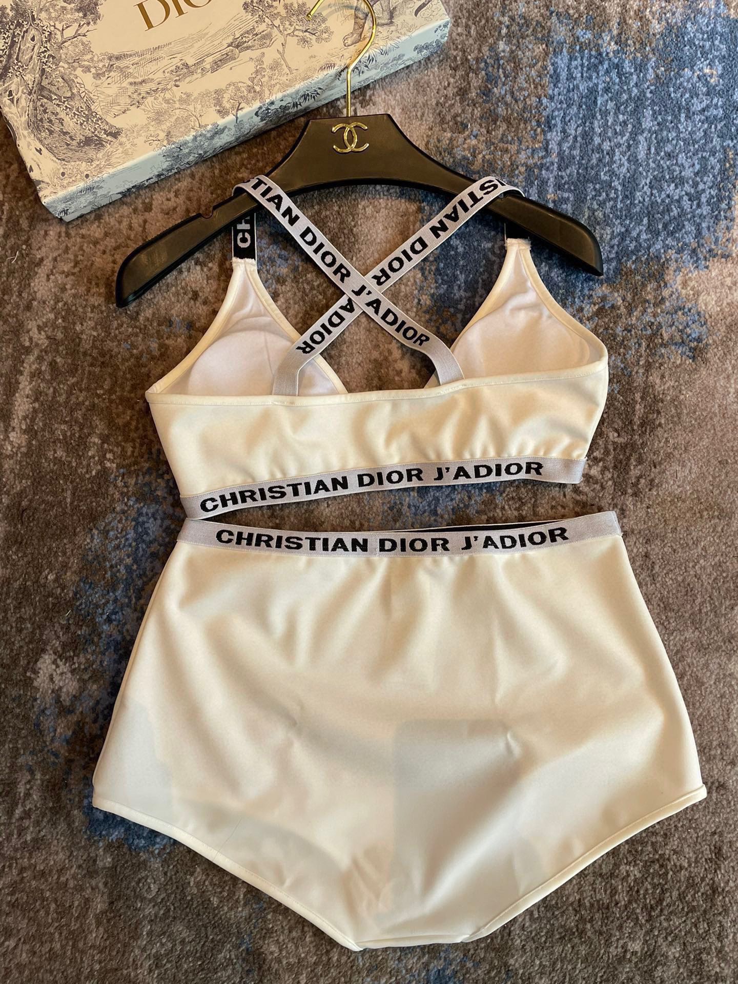 Dior new split swimsuit