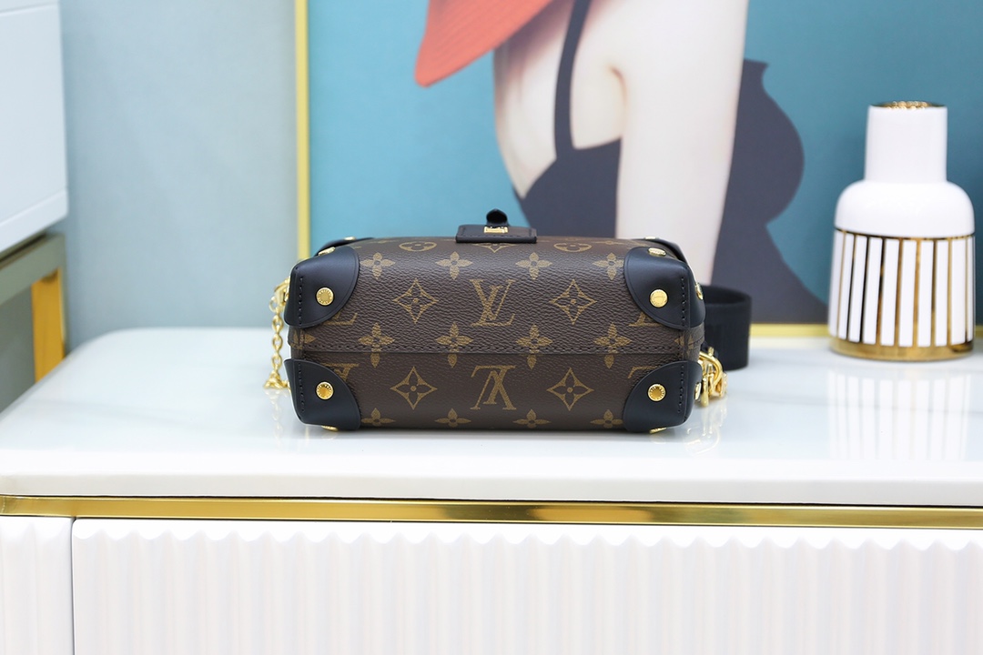 Louis Vuitton𝗣𝗘𝗧𝗜𝗧𝗘 𝗠𝗔𝗟𝗟𝗘 𝗔𝗢𝗨𝗣𝗟𝗘French 🇫🇷 original material / all steel hardware M45571