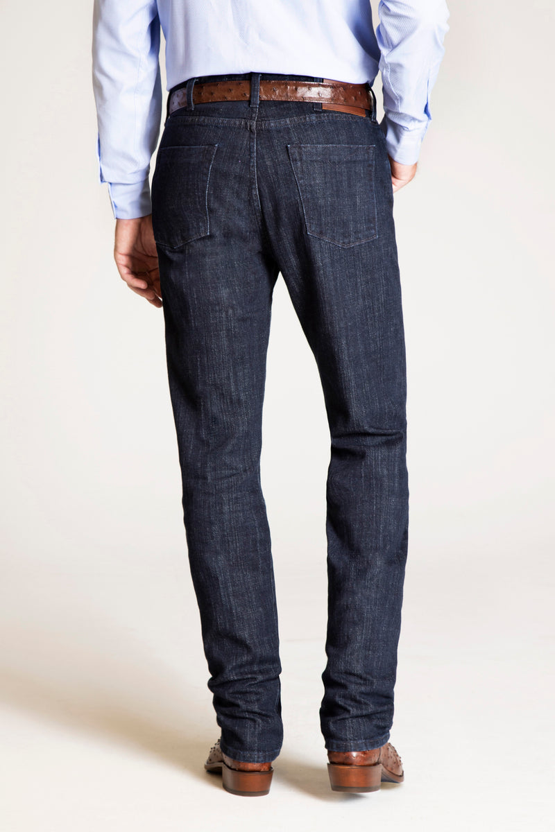 Relaxed Straight Denim 每 Medium Wash