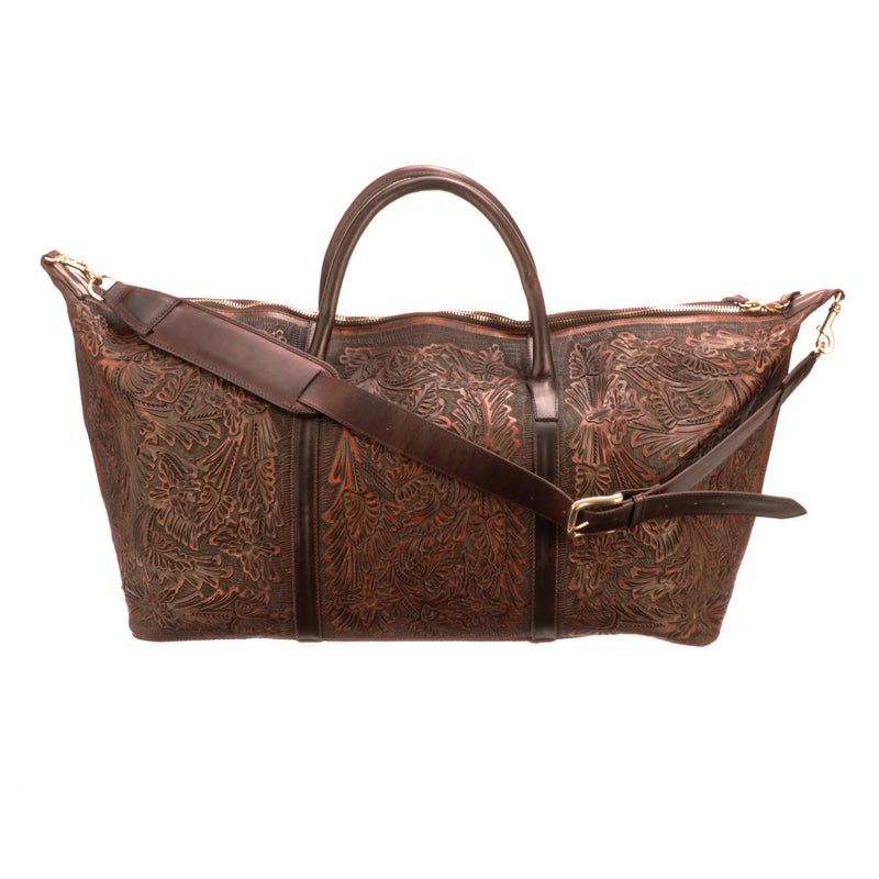 Hand-Tooled Duffel